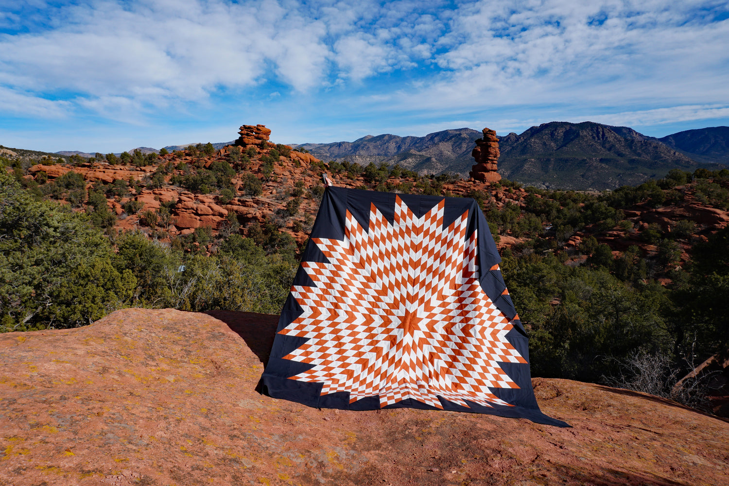 Big Sky Star Quilt - Tester Versions