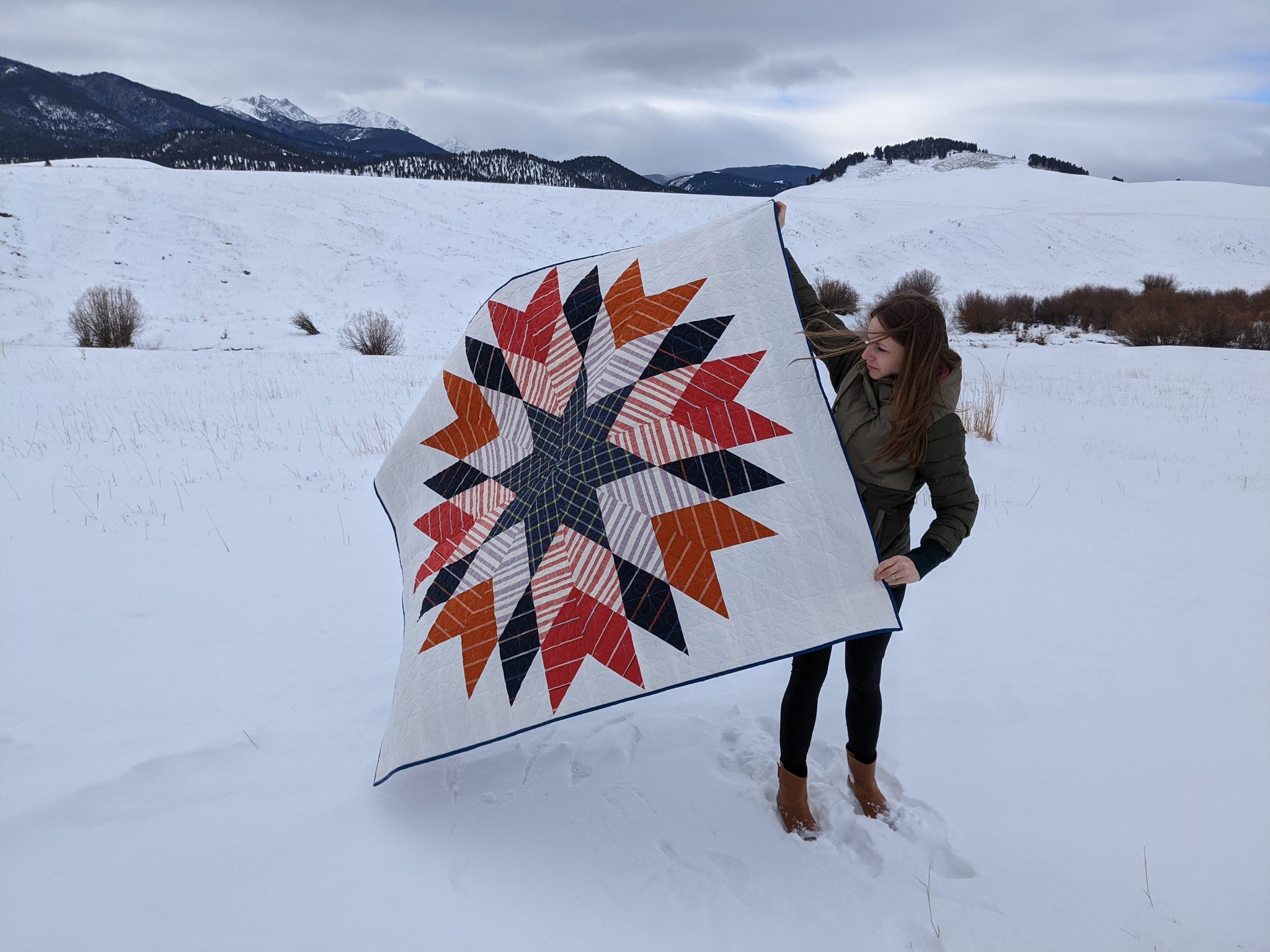 Vermont State Quilt Pattern (and optional fabric bundles)