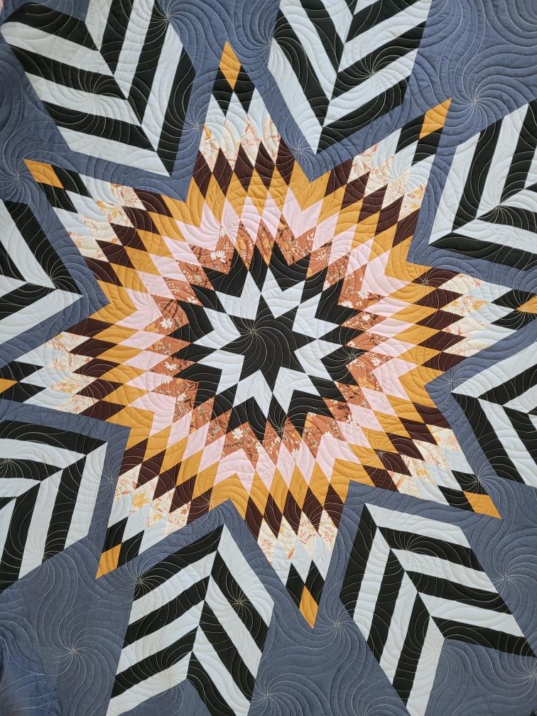 Great Plains Star Quilt Pattern - PDF