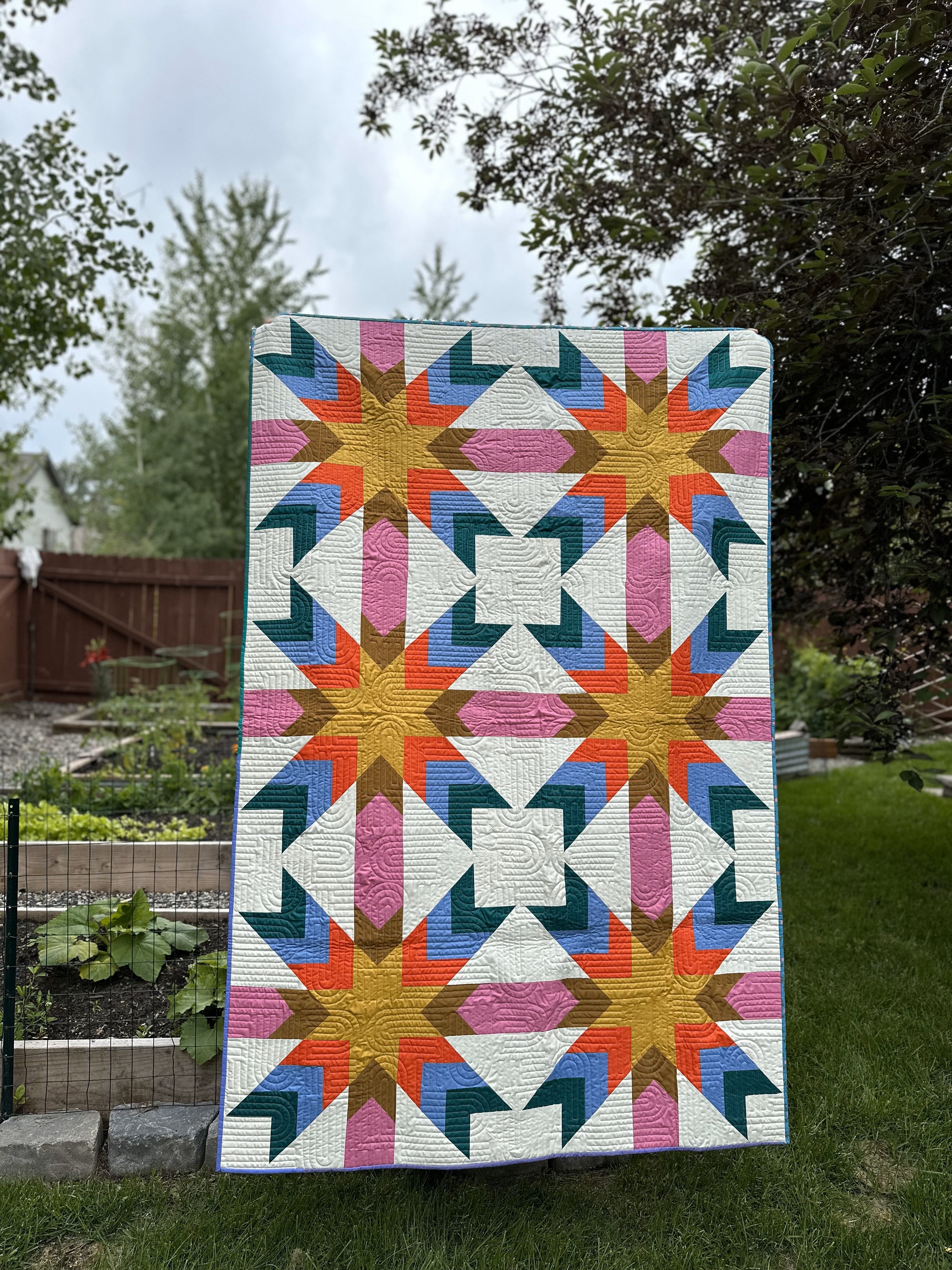 Wolf Point Quilt Pattern - PDF