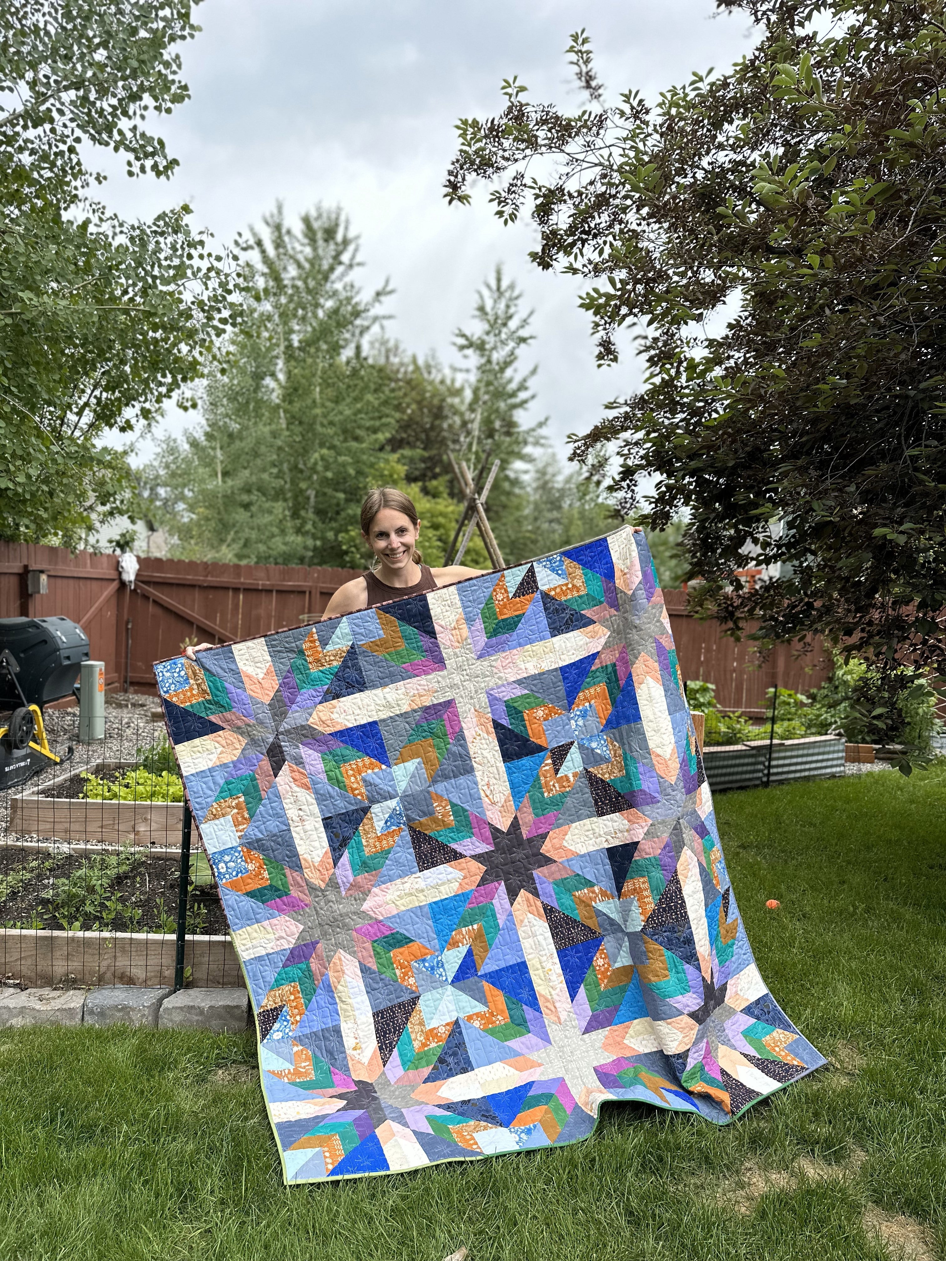 Wolf Point Quilt Pattern - PRINTED