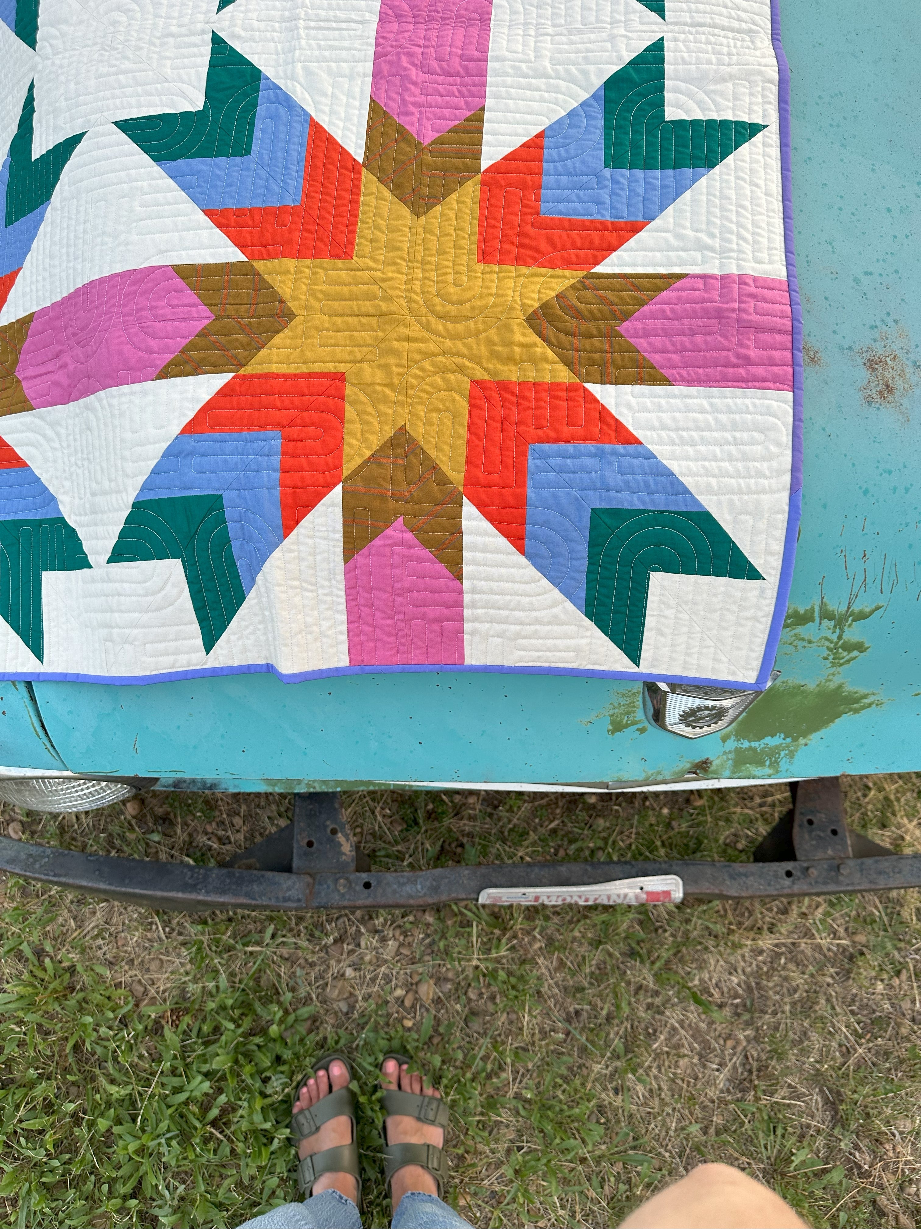 Wolf Point Quilt Pattern - PDF