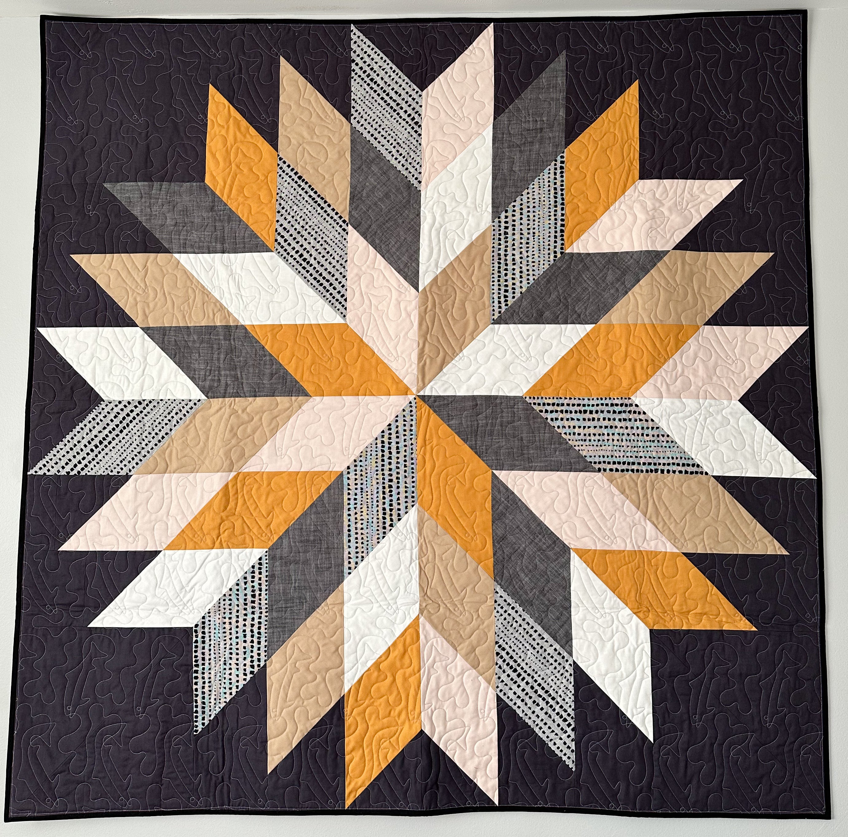 Homestead Star Quilt (Throw Size)