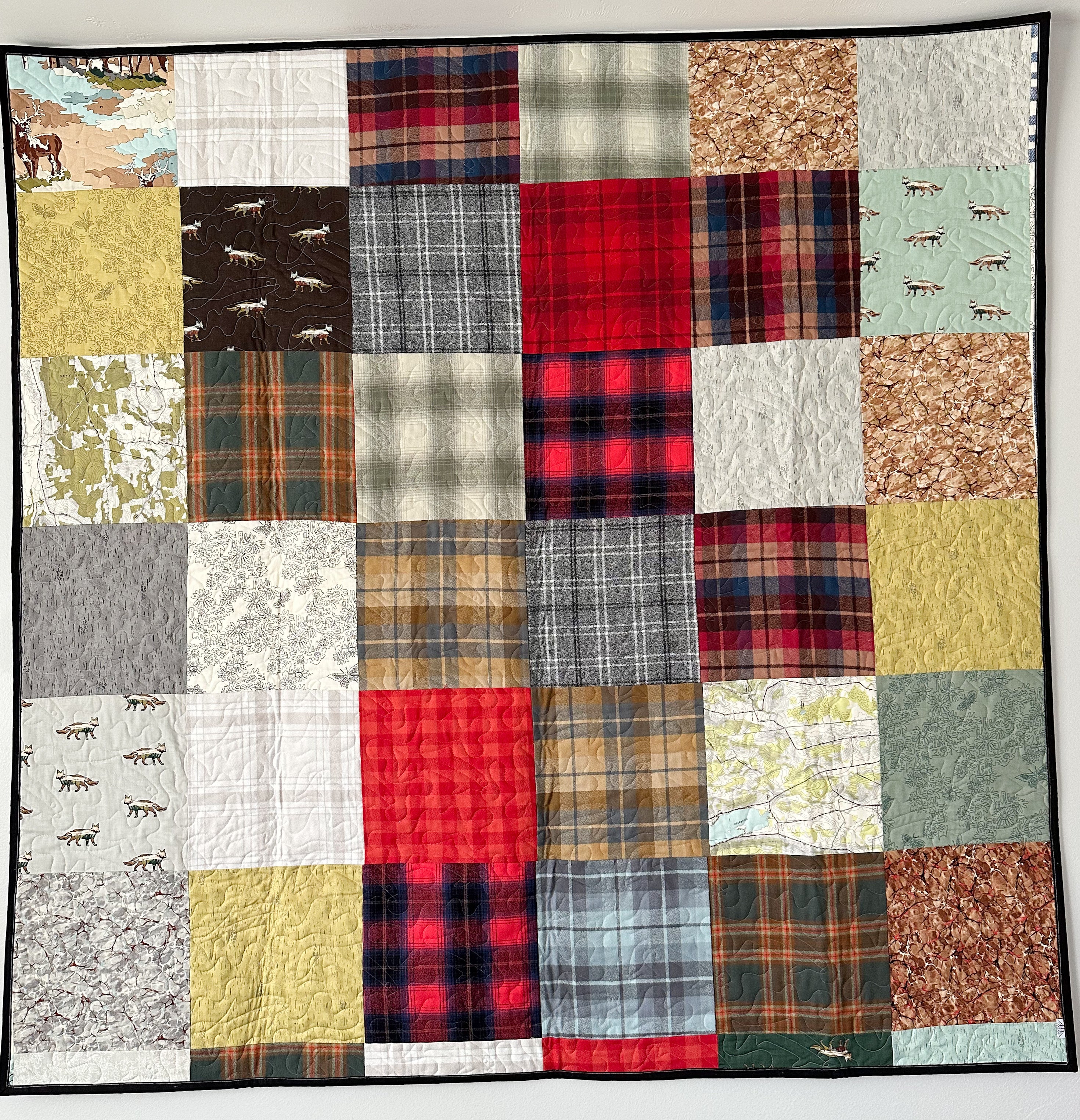 Homestead Star Quilt (Throw Size)