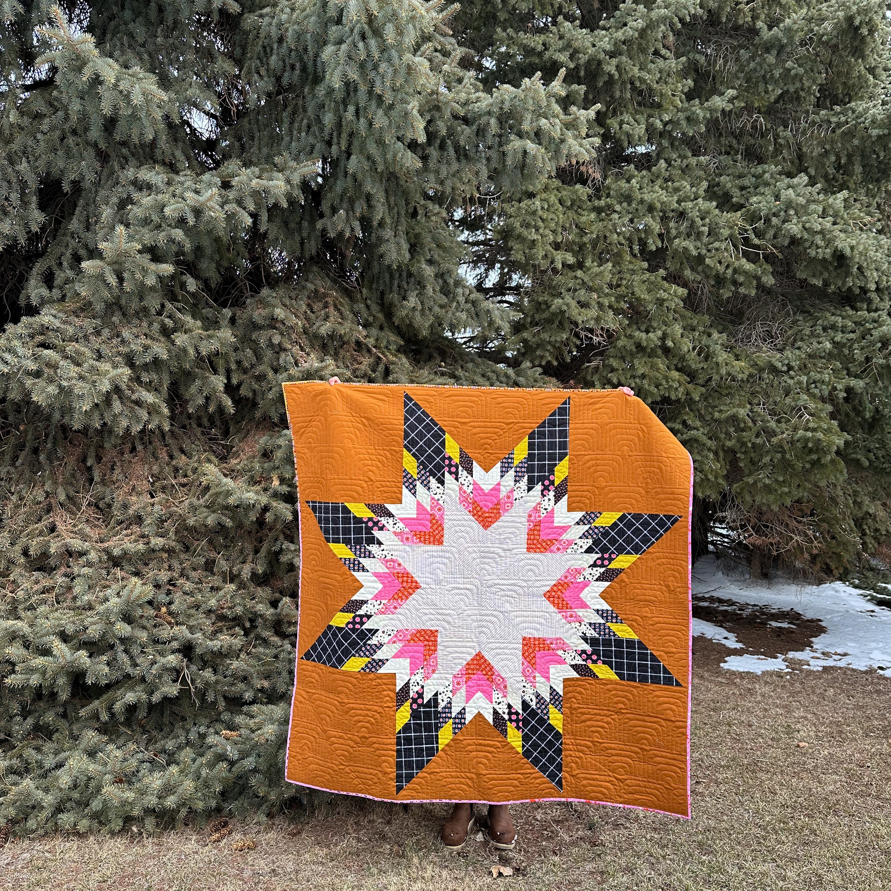 Camp Star Quilt Pattern - PDF