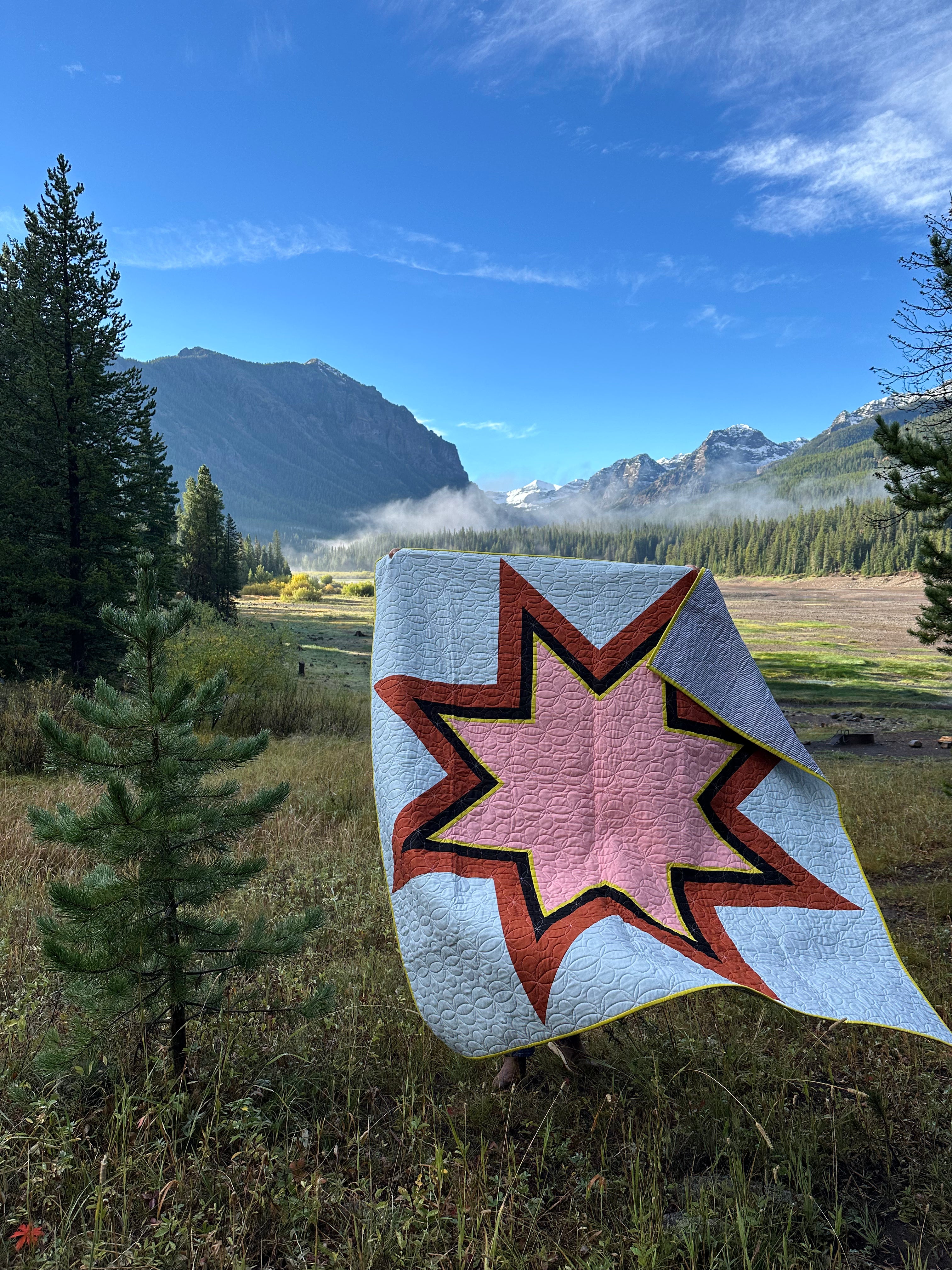 Dog Star Quilt Pattern - PDF