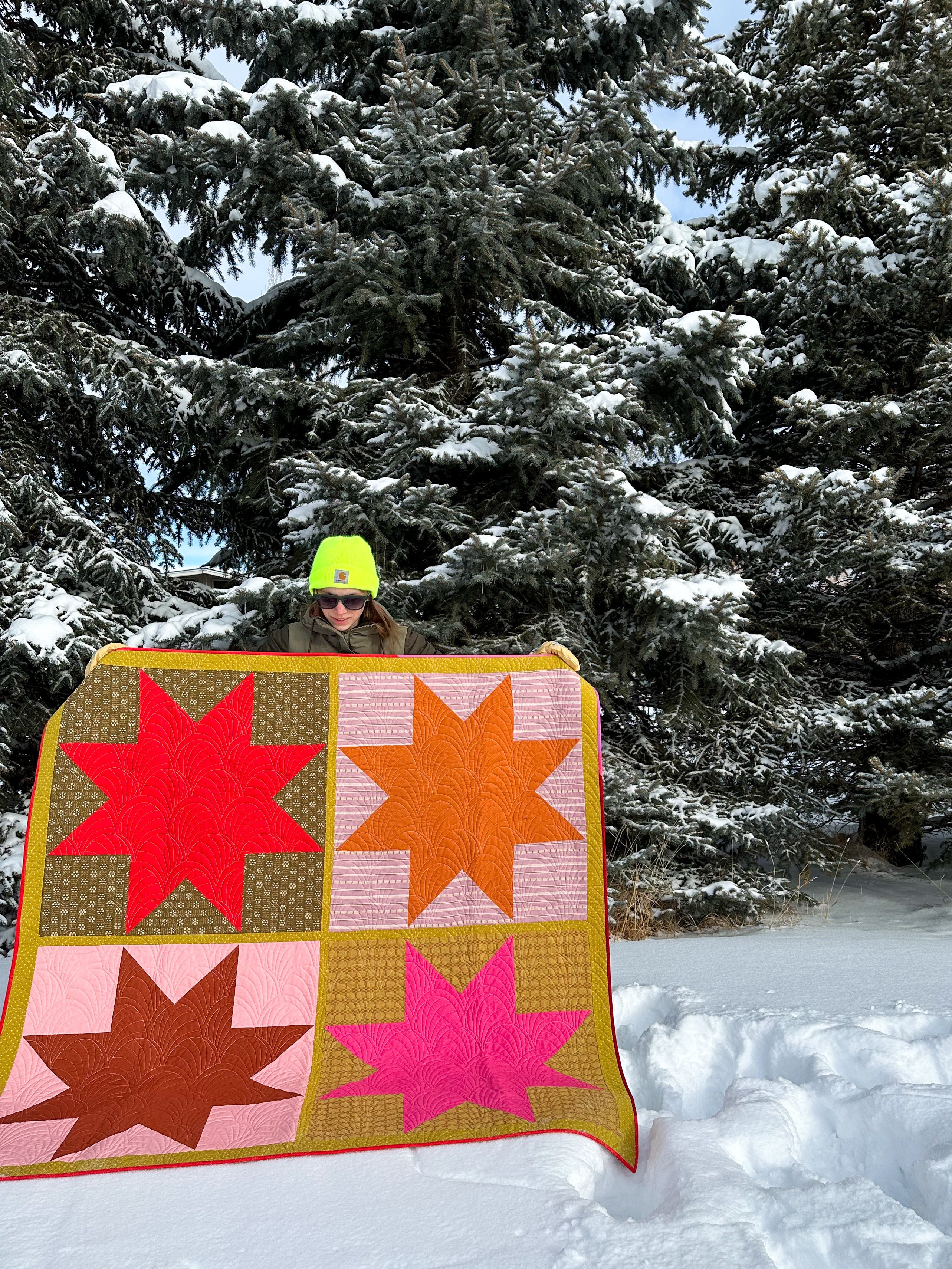 Y Not Star Quilt Pattern - PDF