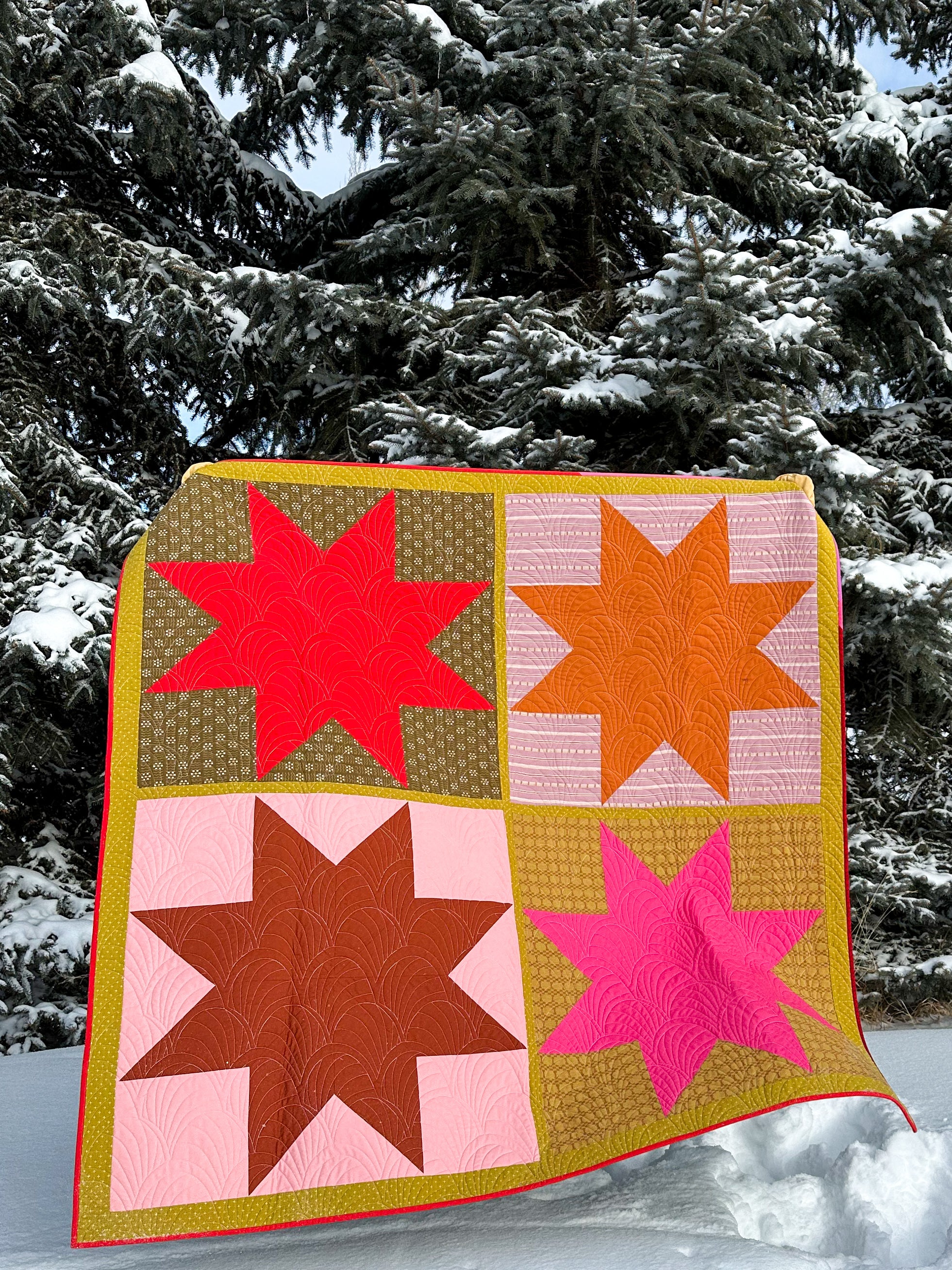 Y Not Star Quilt Pattern - PDF