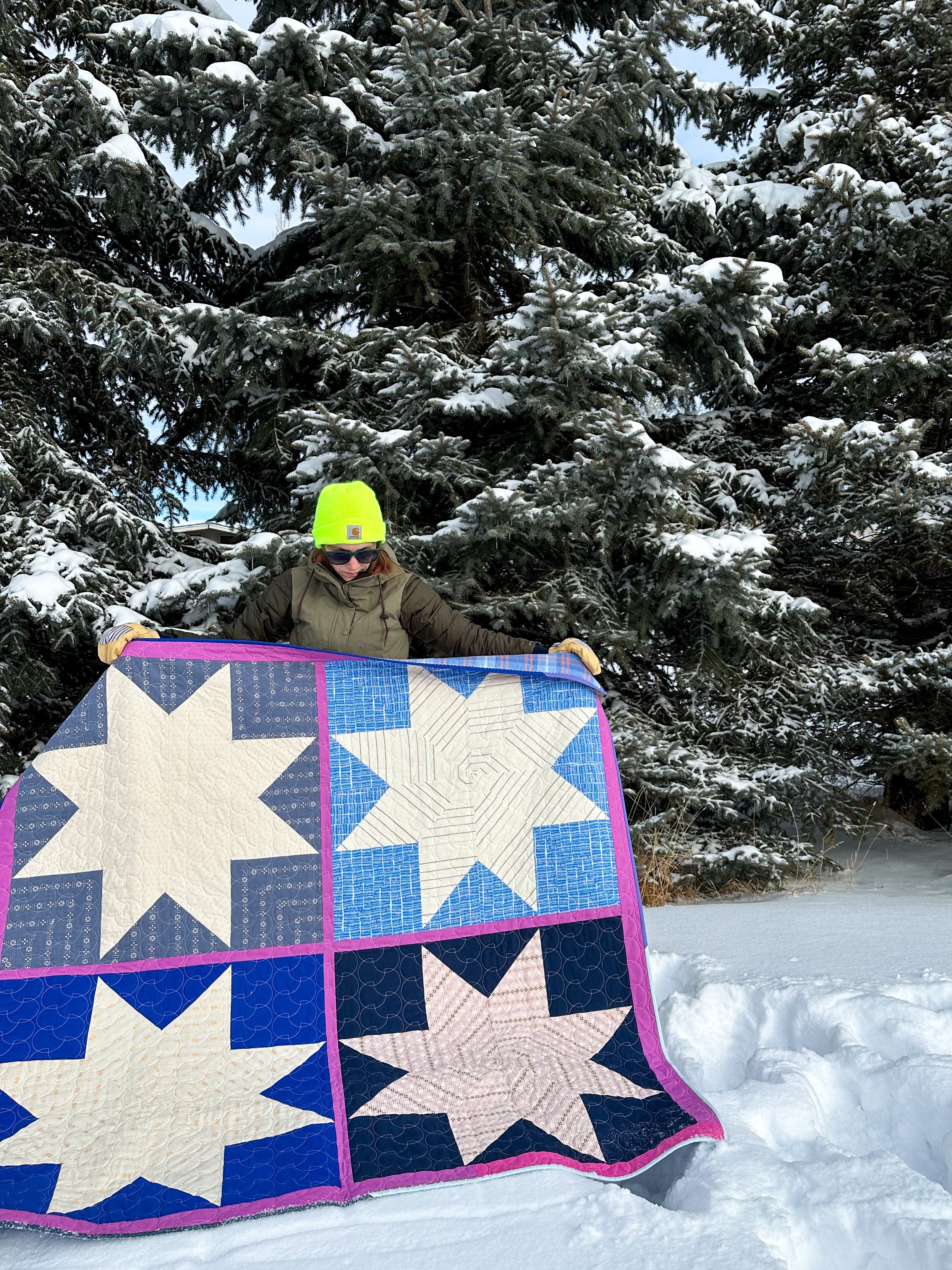 Y Not Star Quilt Pattern - PDF