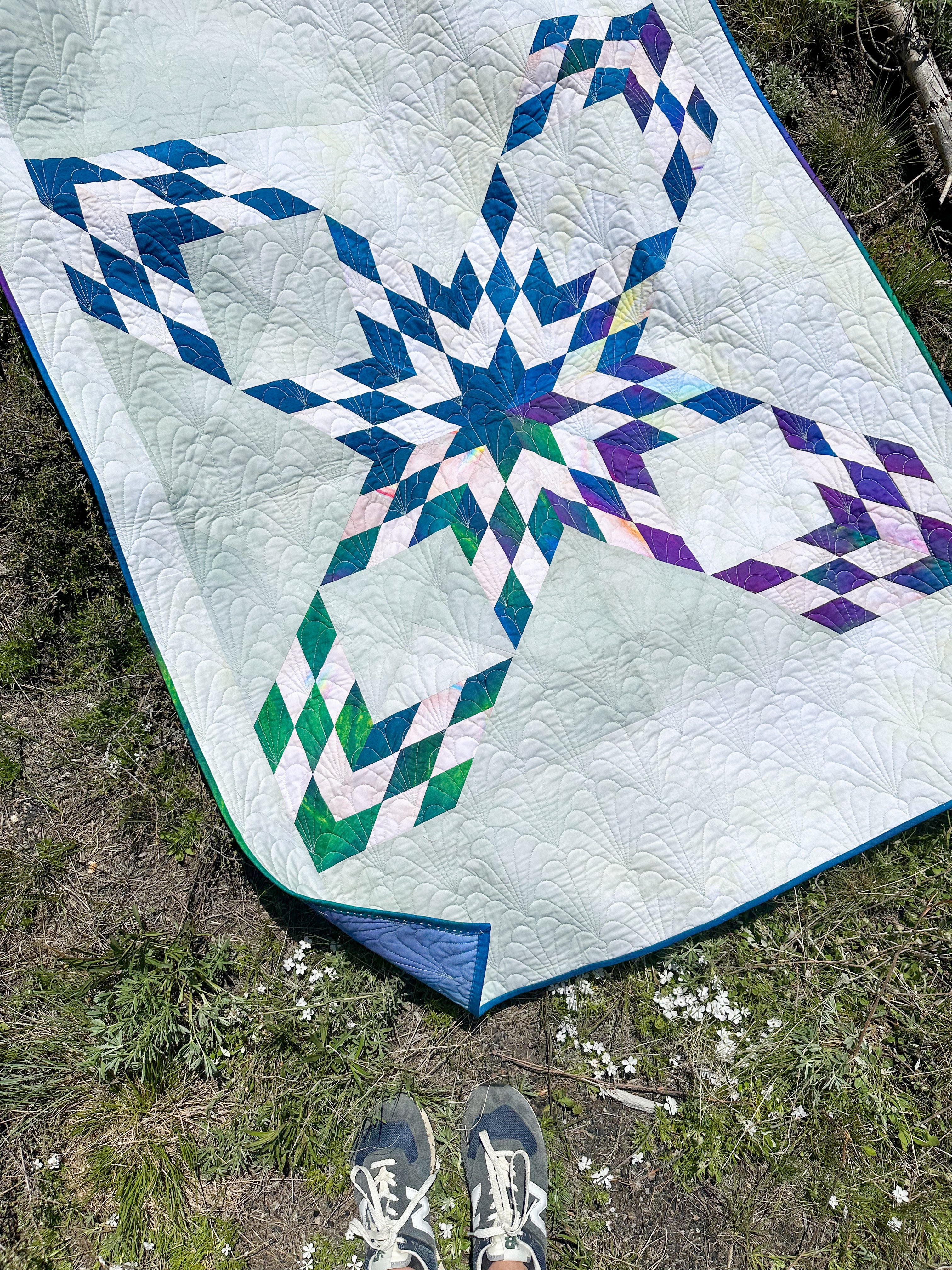 North Country Star Quilt Pattern - PRINTED