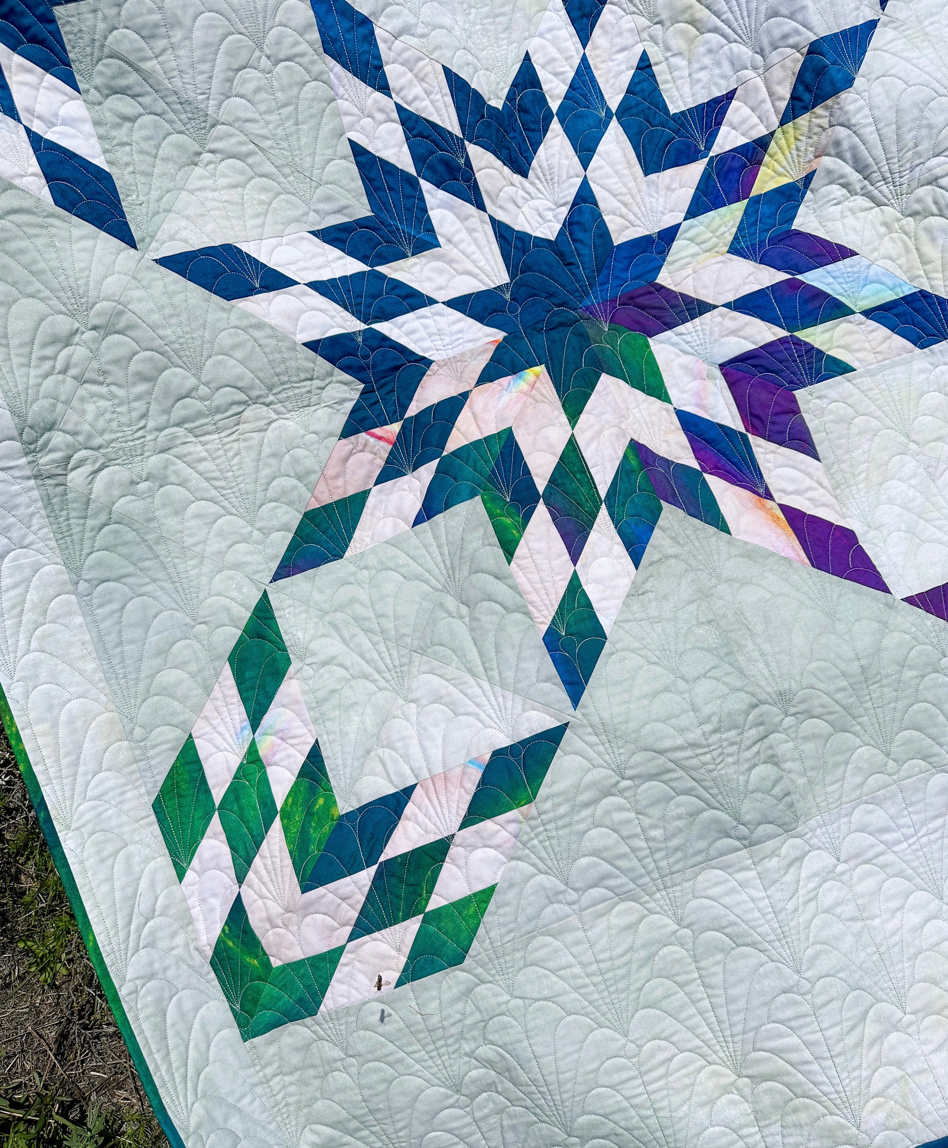 North Country Star Quilt Pattern - PRINTED