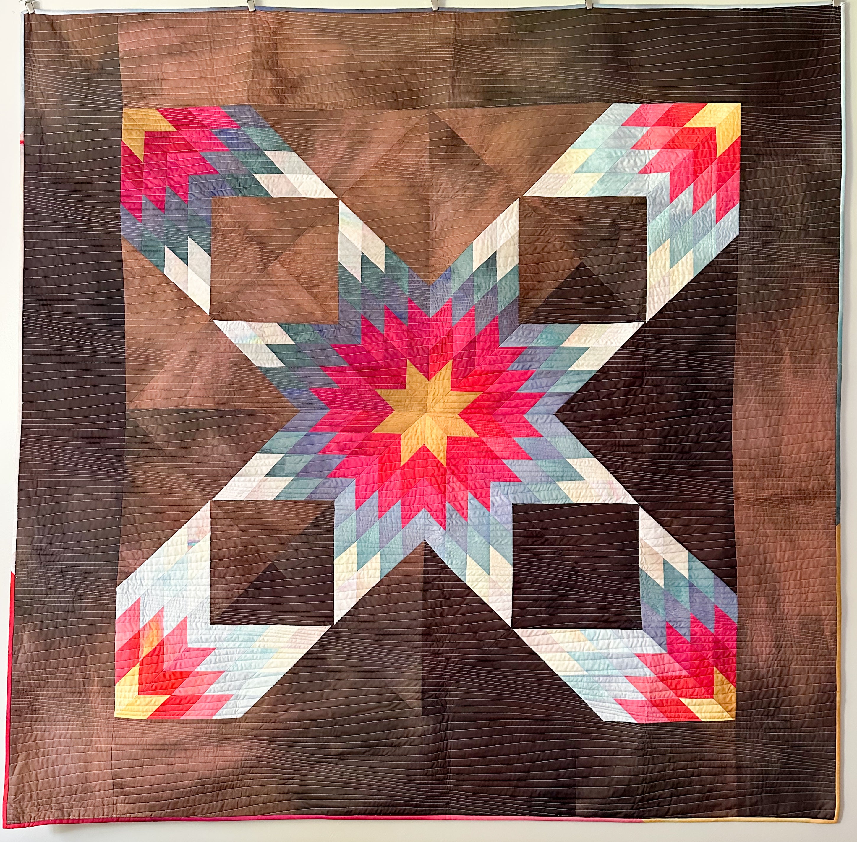 North Country Star Quilt Pattern - PRINTED