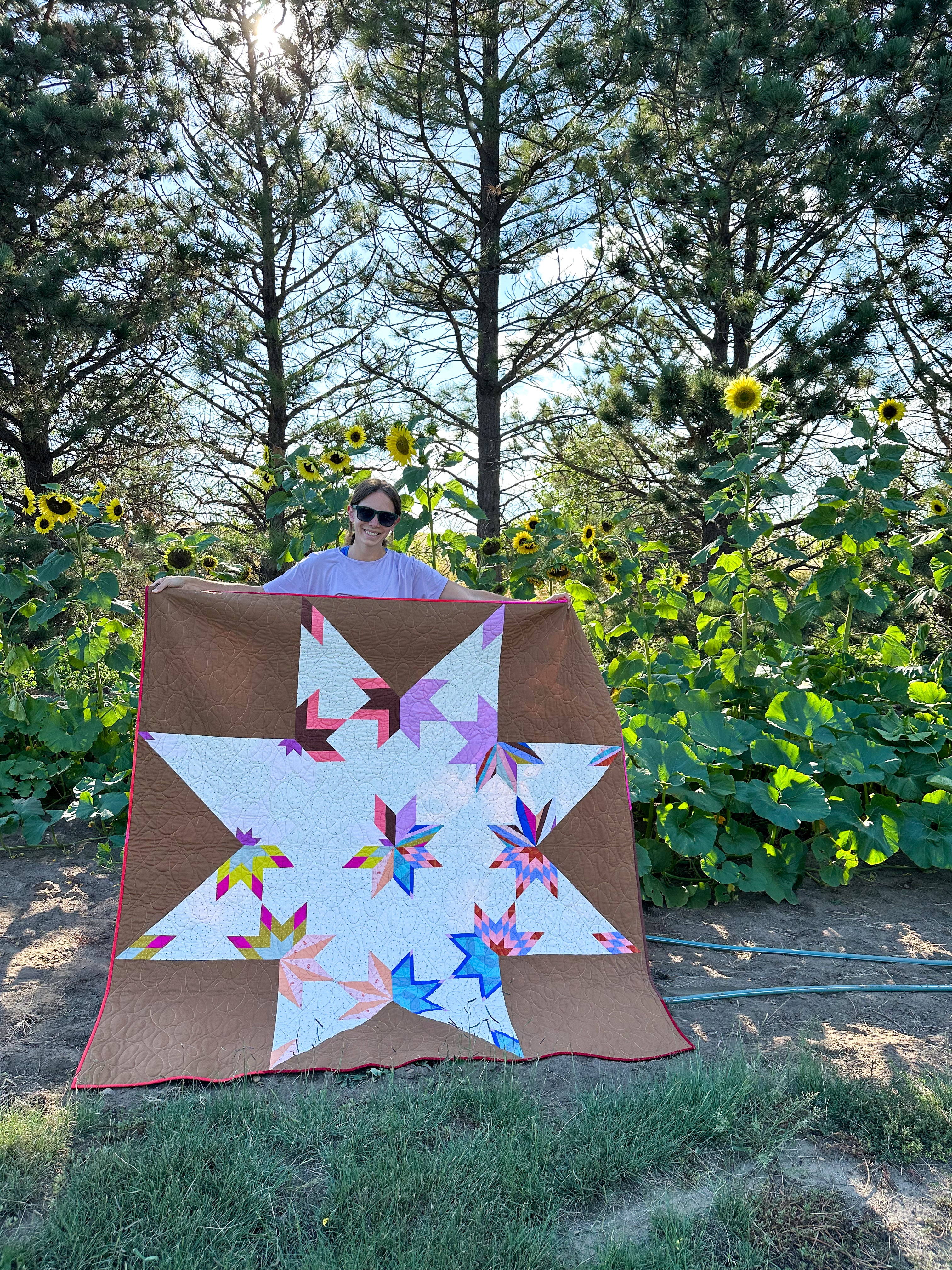 Combo Star Quilt Pattern - PDF
