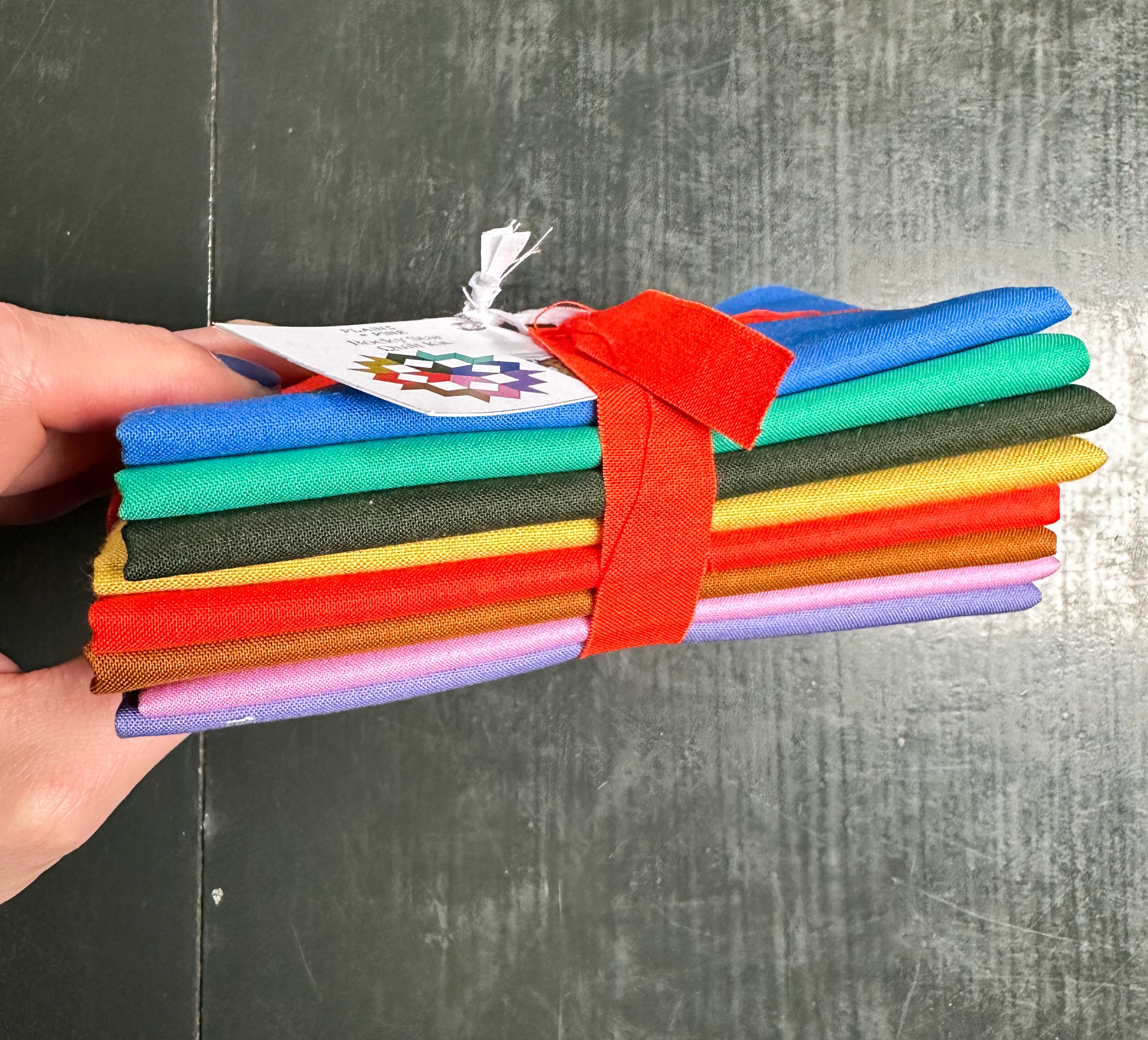 Rocky Star Quilt Kit - Multi-Color (Background Not Included)