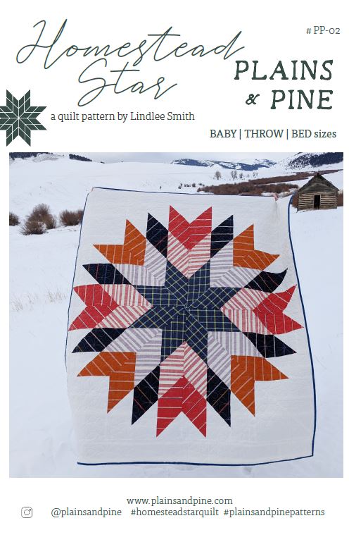 Homestead Star Quilt Pattern - PRINTED