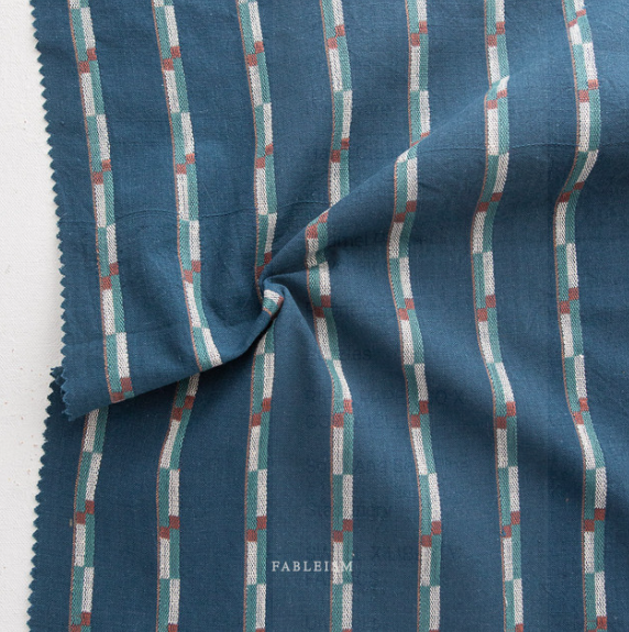 Patchwork Lone Star Quilt Kit - Blue & White Version (Background Not Included)