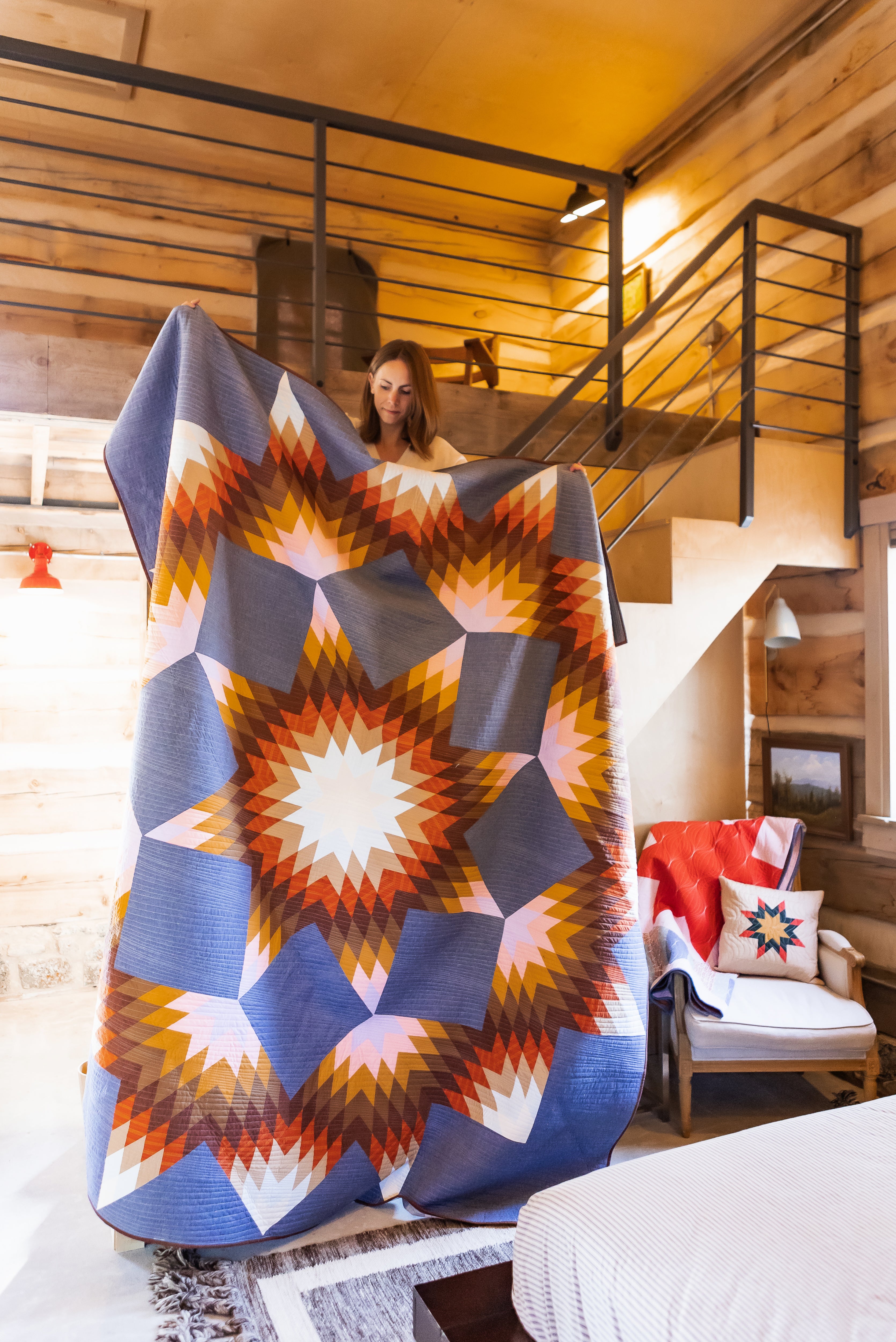 Broken Trail Star Quilt Kit (Preorder)