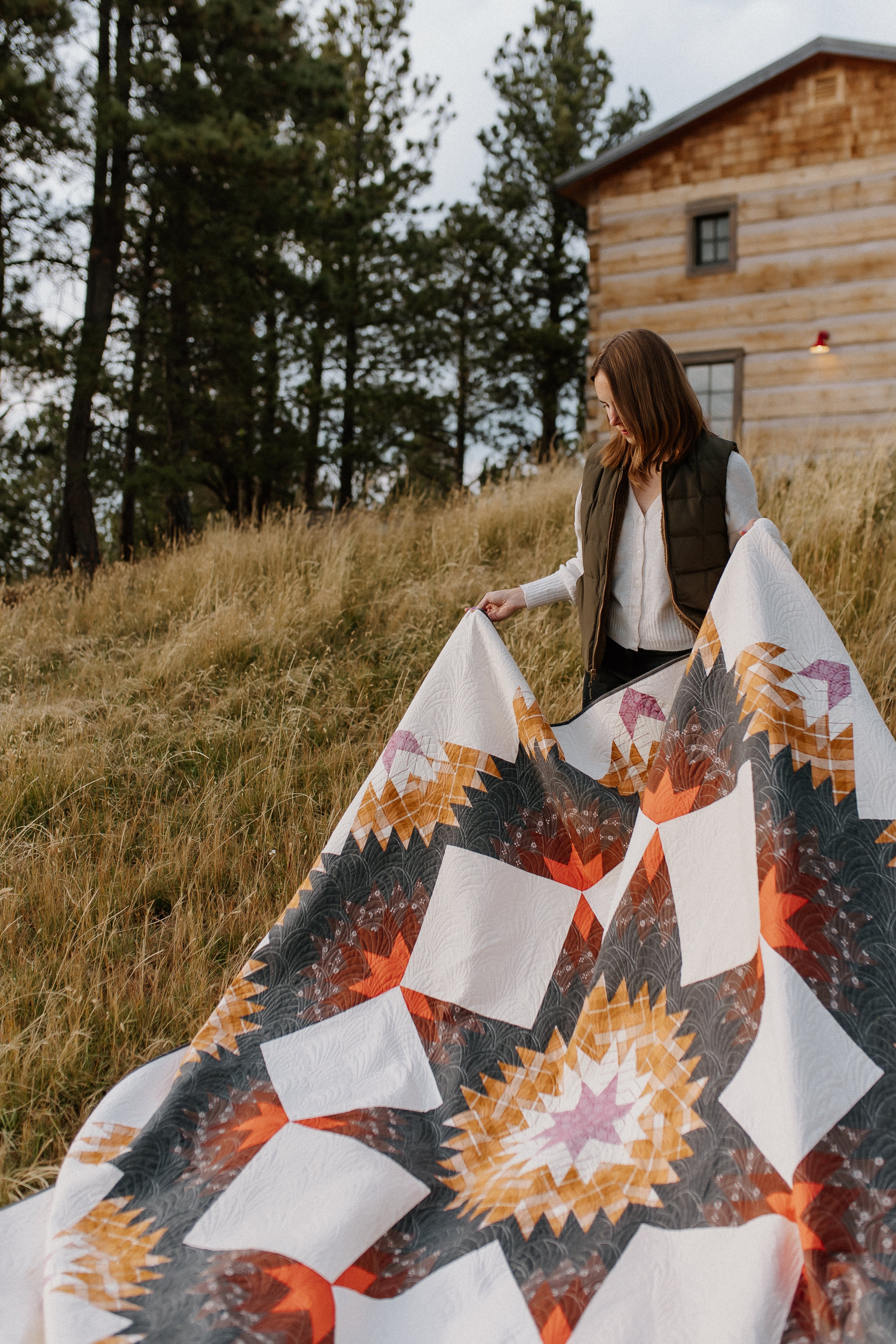 Broken Steppe Star Quilt Kit (Preorder)