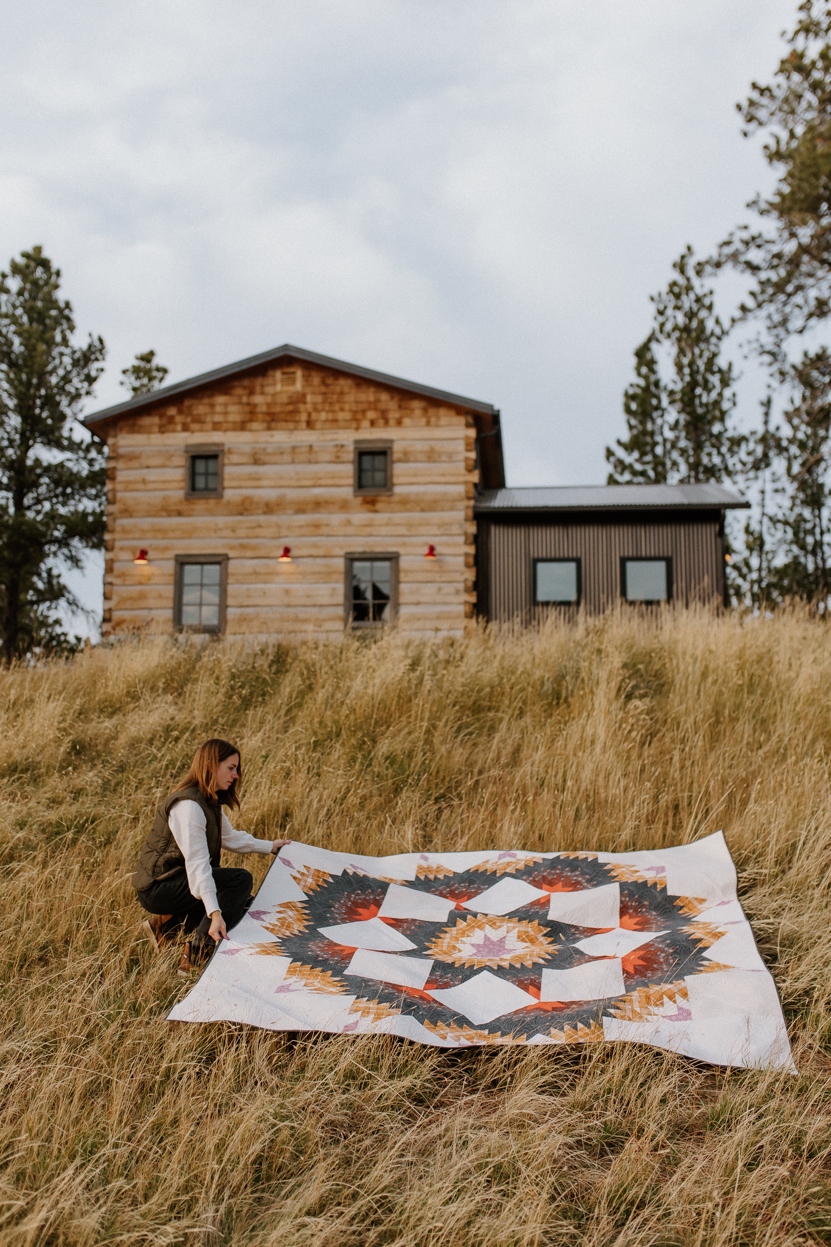 Broken Steppe Star Quilt Kit (Preorder)