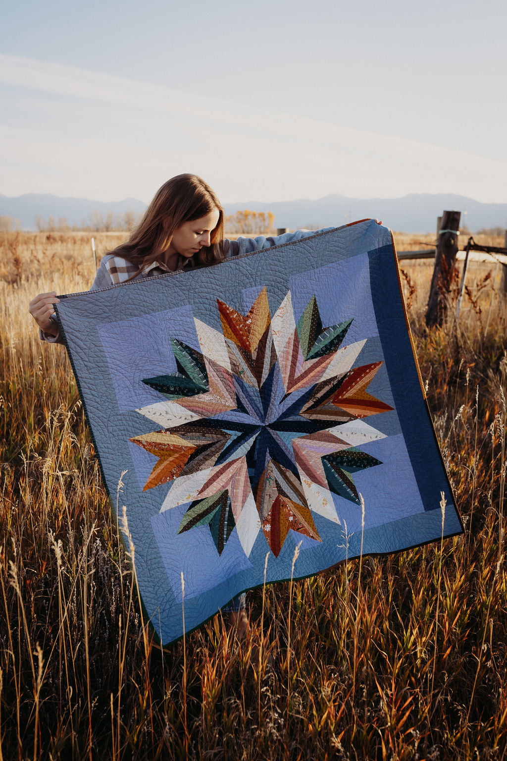 Wild Homestead Star Quilt Pattern - PDF