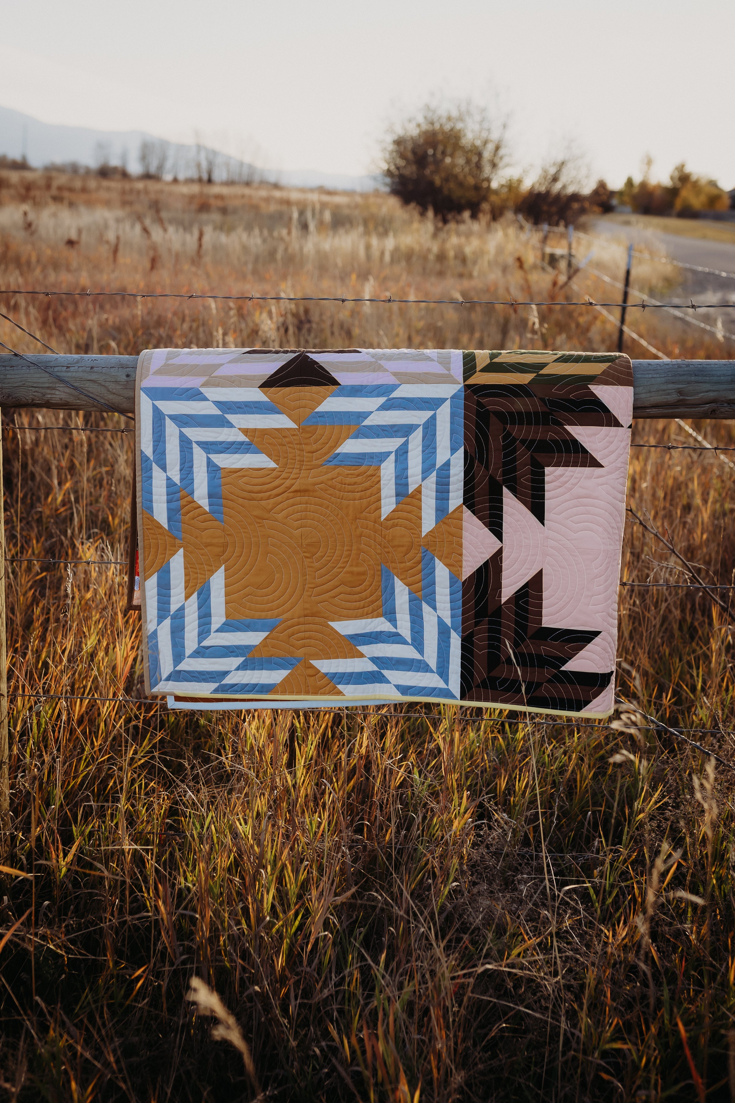 Backcountry Star Quilt Pattern - PRINTED
