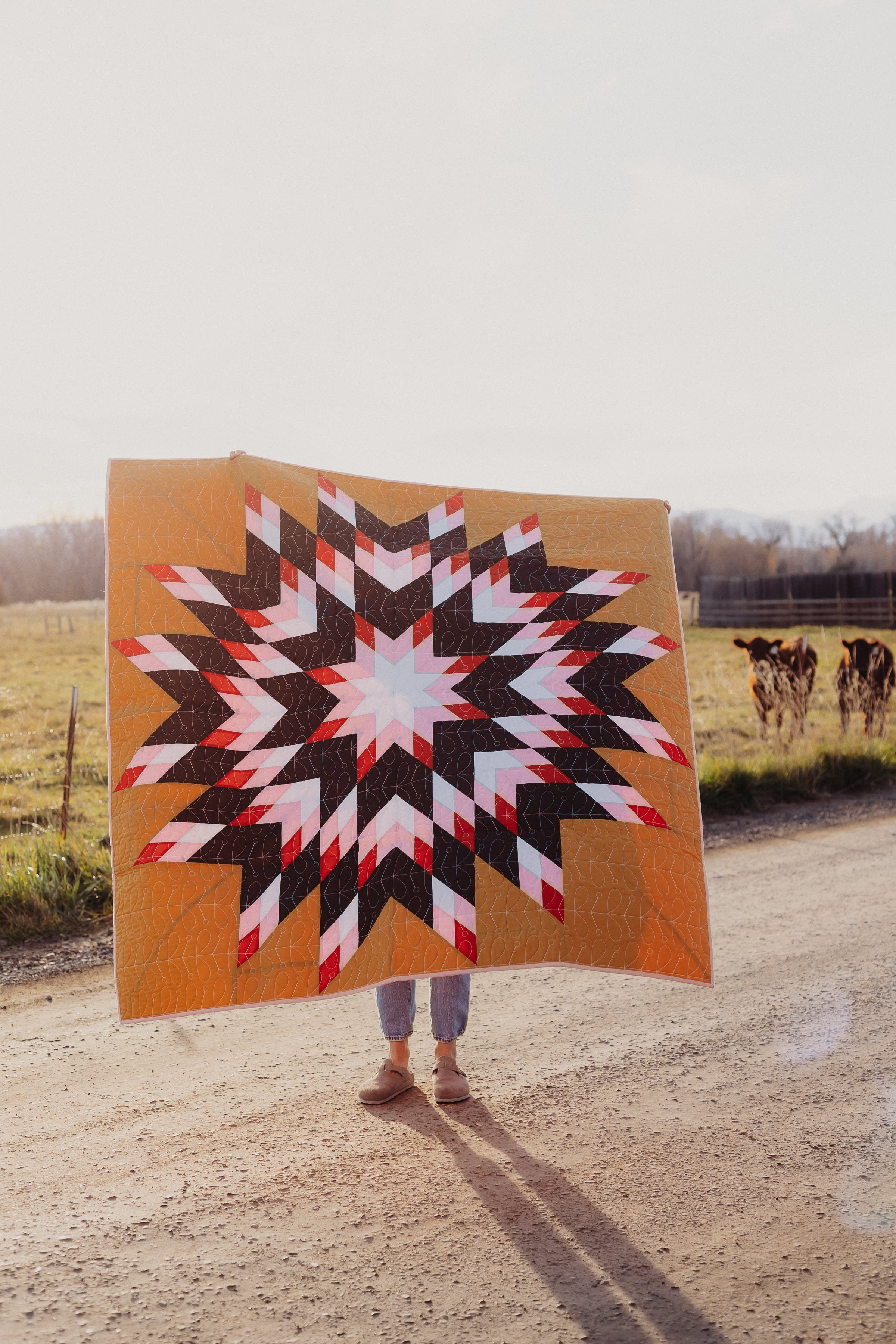 Hyalite Star Quilt Pattern - PDF