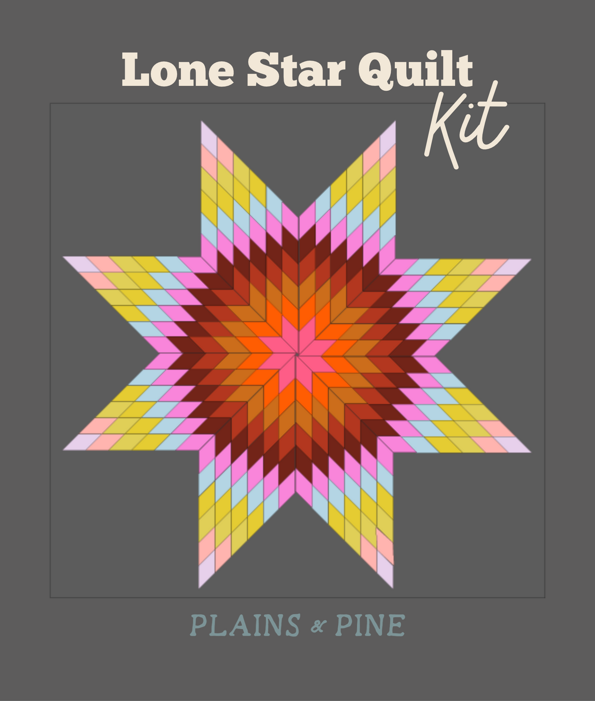 Lone Star Quilt Kit - Kit 02