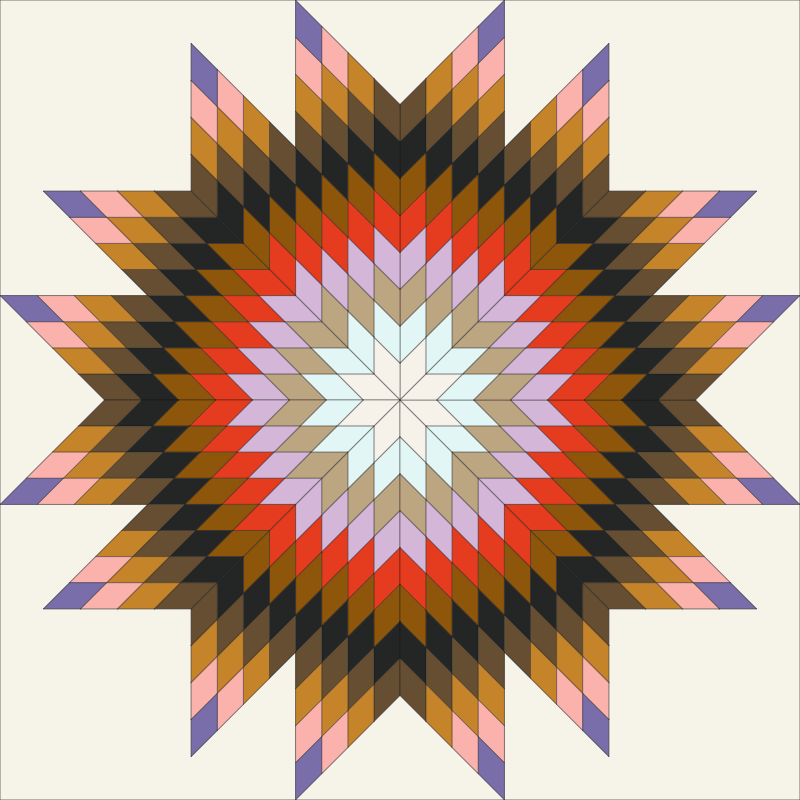 Western Sky Star Quilt Kit