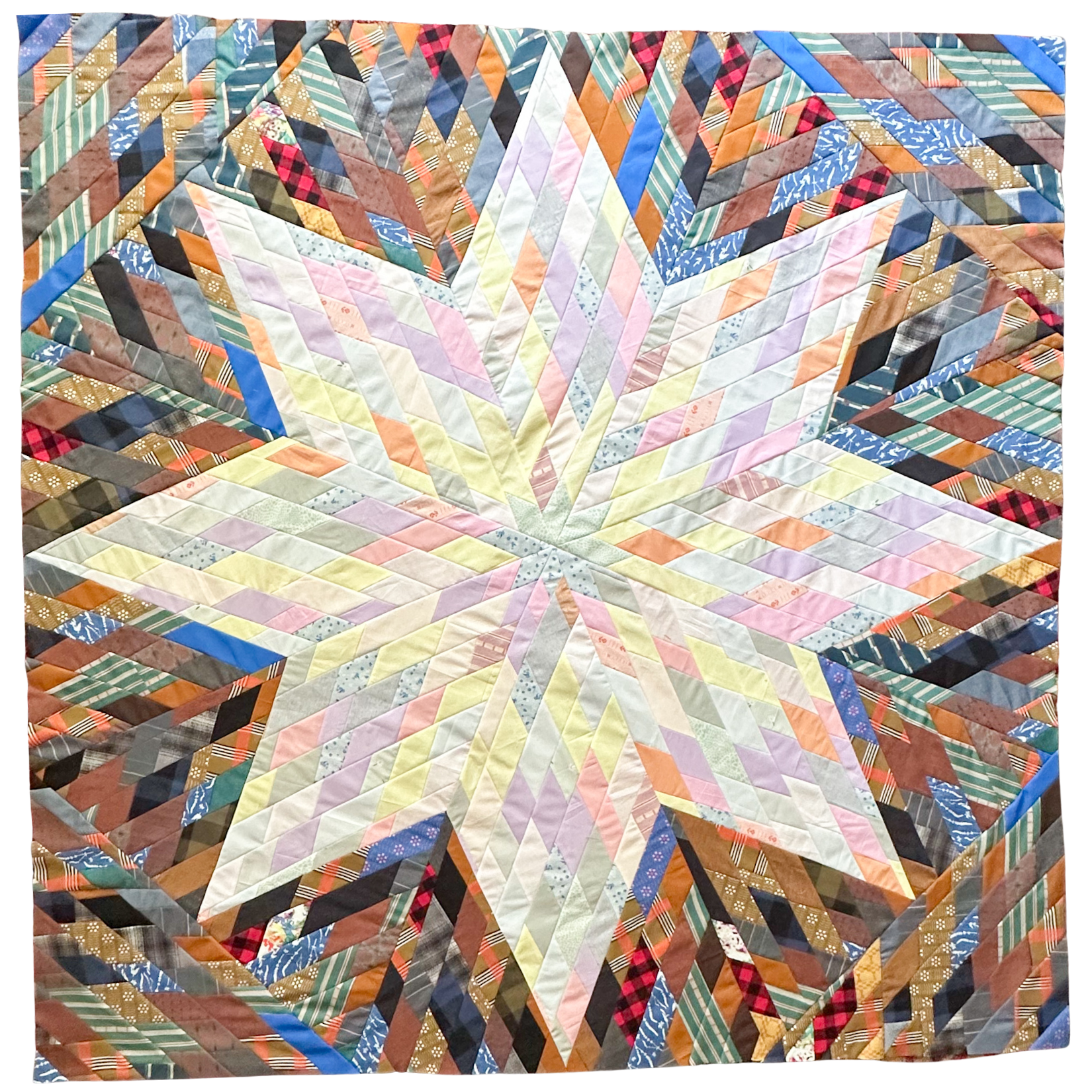 Prismatic Patchwork Quilt Pattern - PDF