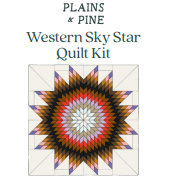 Western Sky Star Quilt Kit