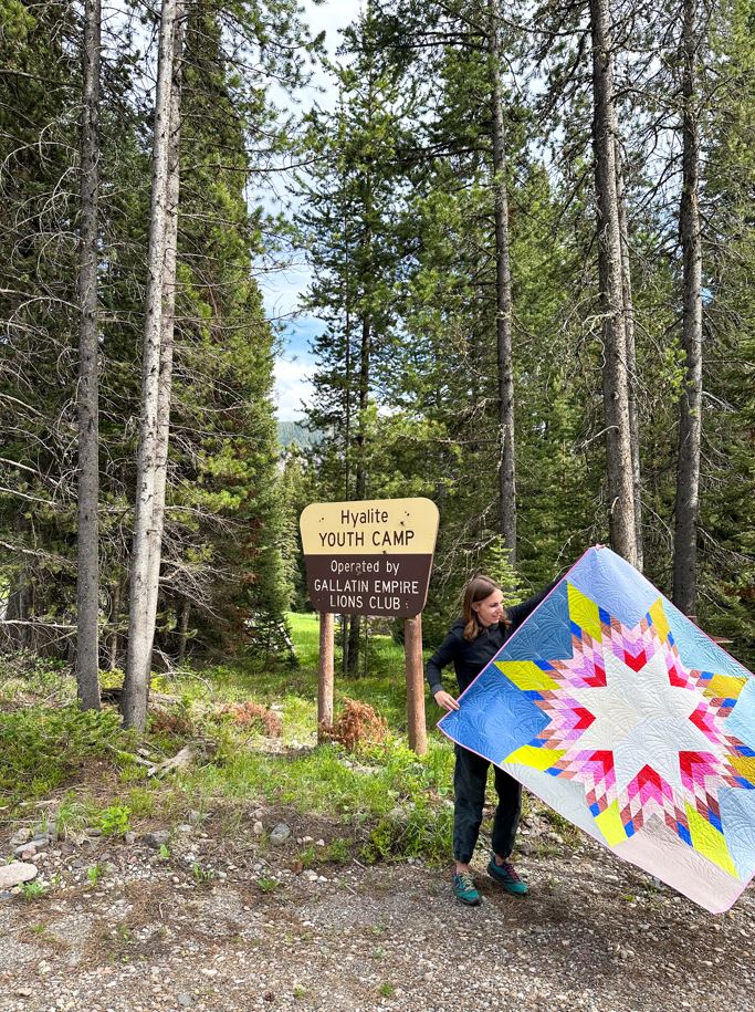 Camp Star Quilt Pattern - PRINTED
