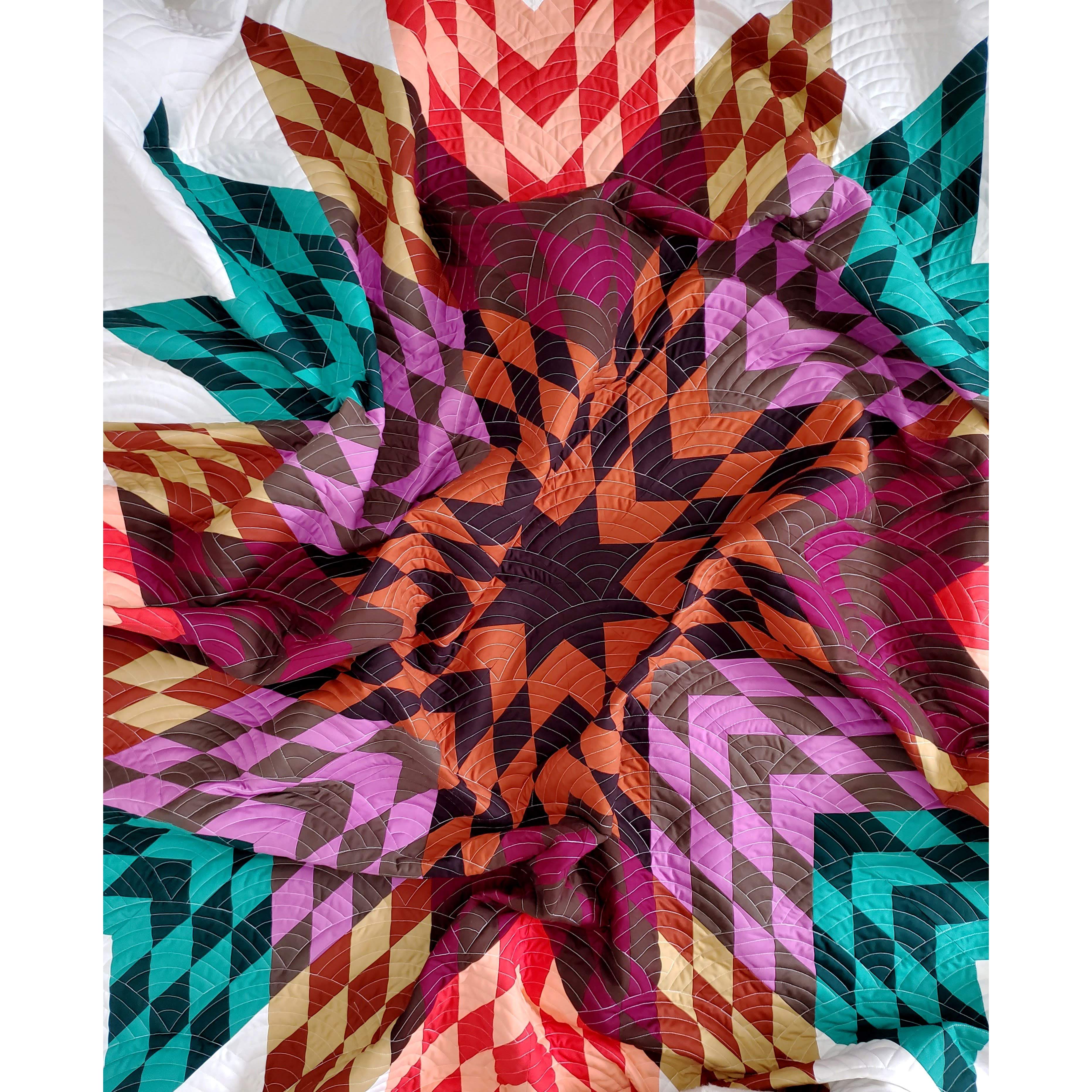 Big Sky Star Quilt Pattern - PDF