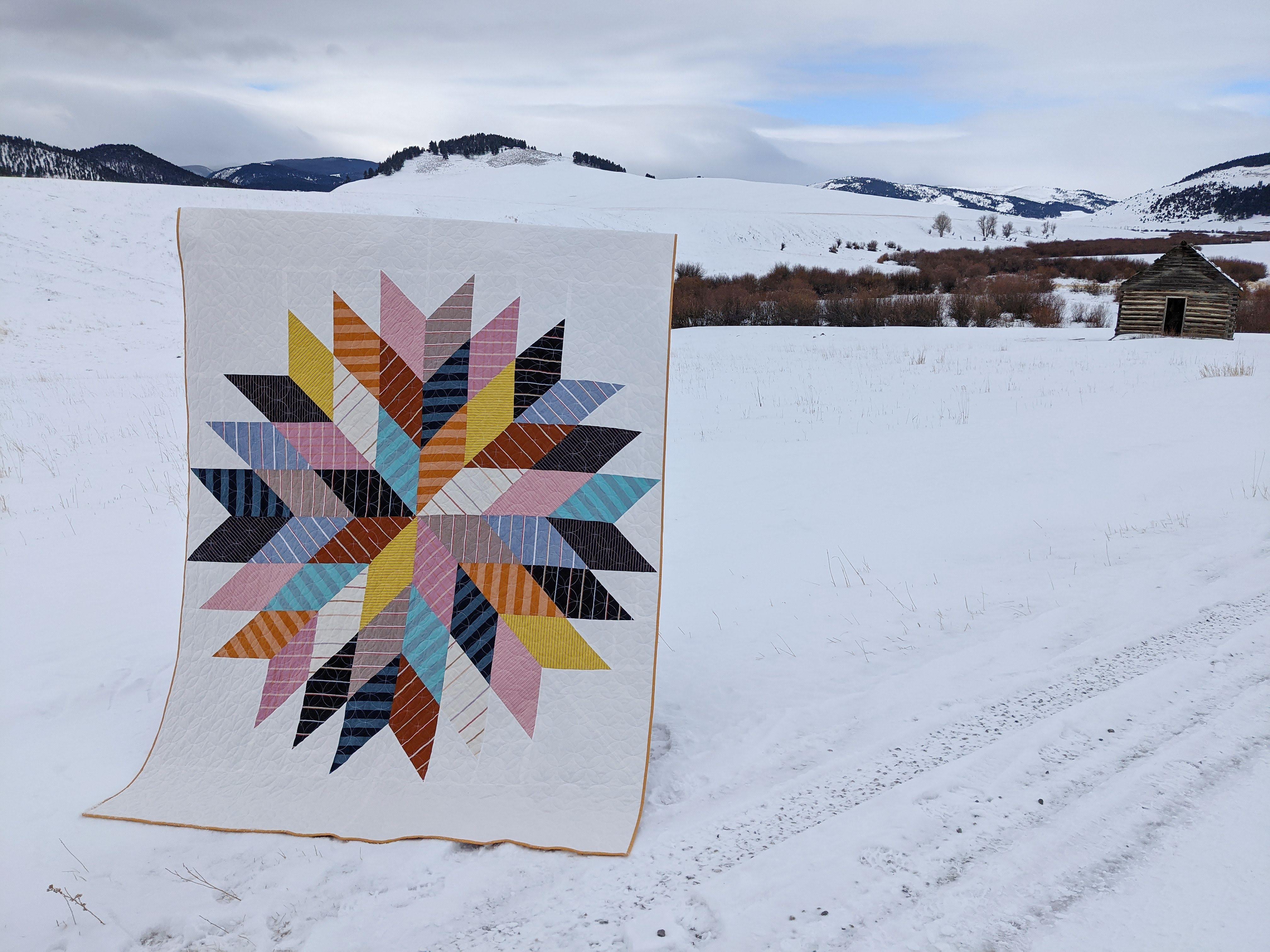 Homestead Star Quilt Pattern - PRINTED