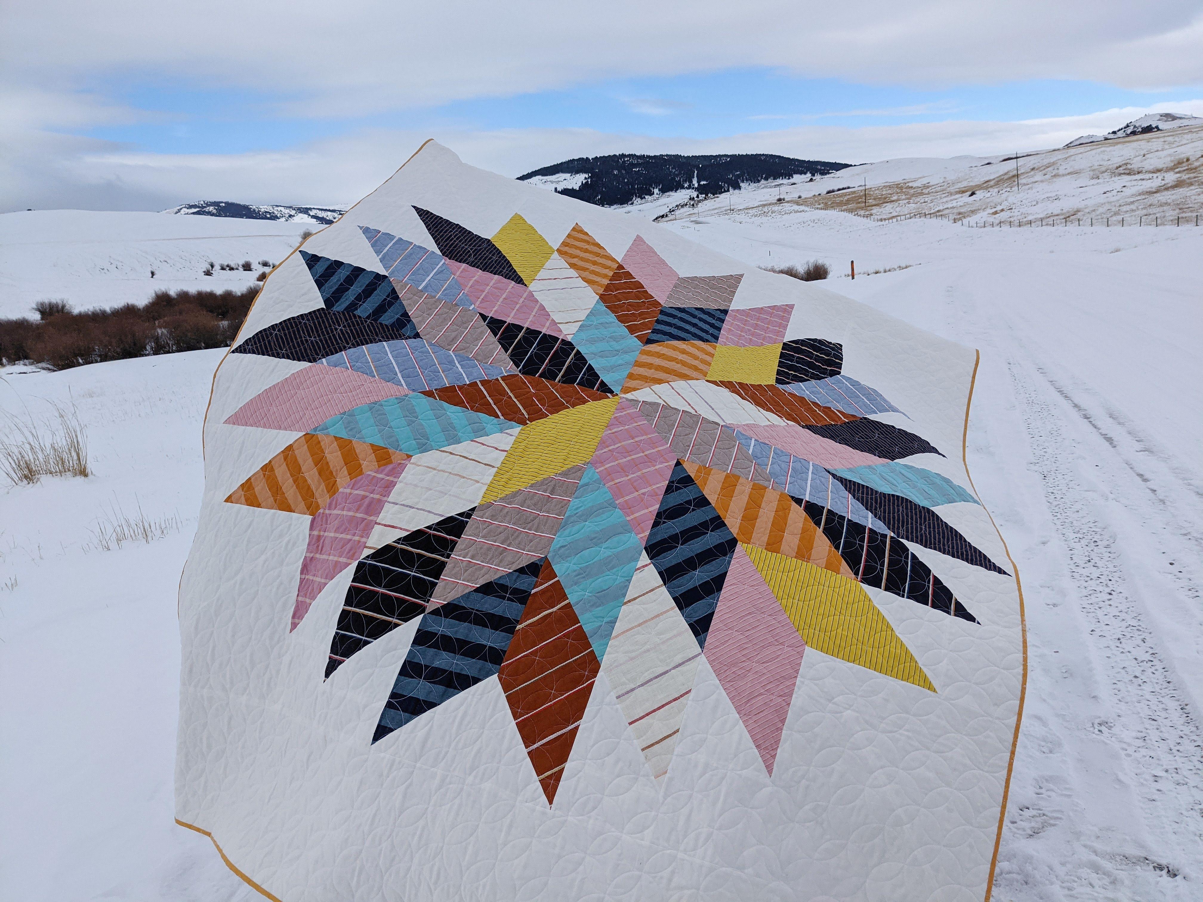 Homestead Star Quilt Pattern - PRINTED
