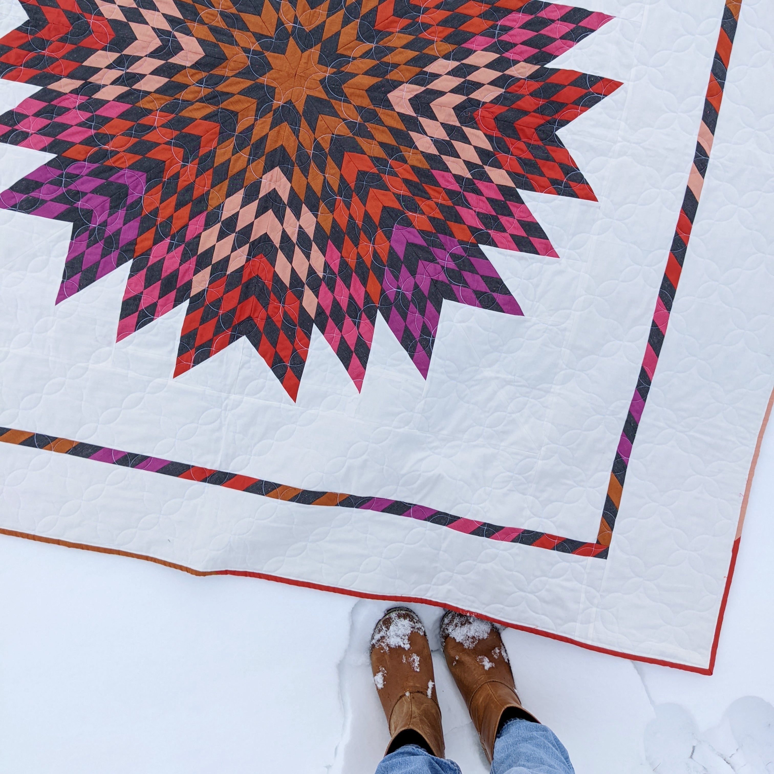 Little Big Sky Star Quilt Pattern - PDF