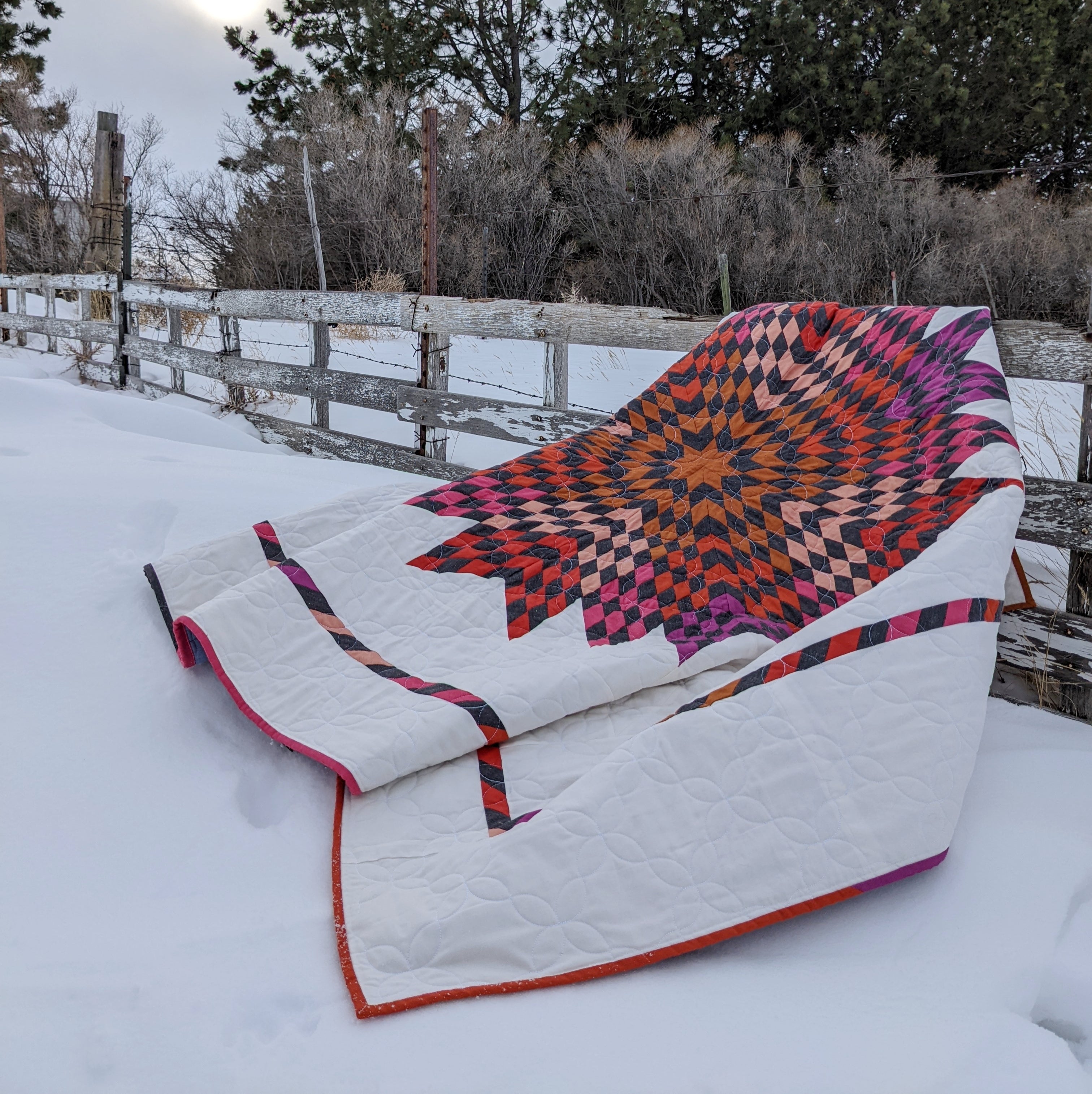 Little Big Sky Star Quilt Pattern - PDF