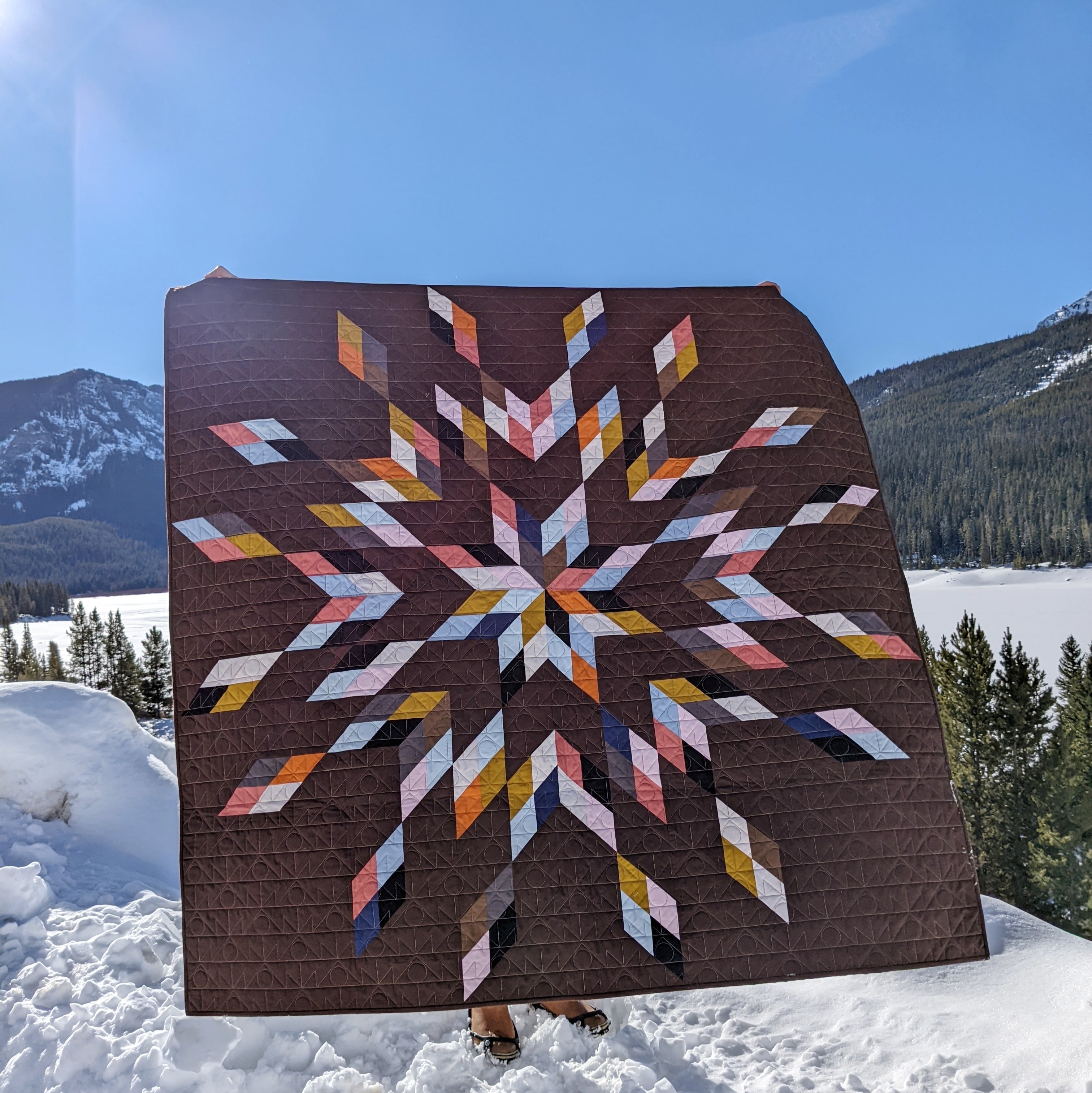 WHOLESALE - Hyalite Star Quilt Pattern, Pack of 5 patterns