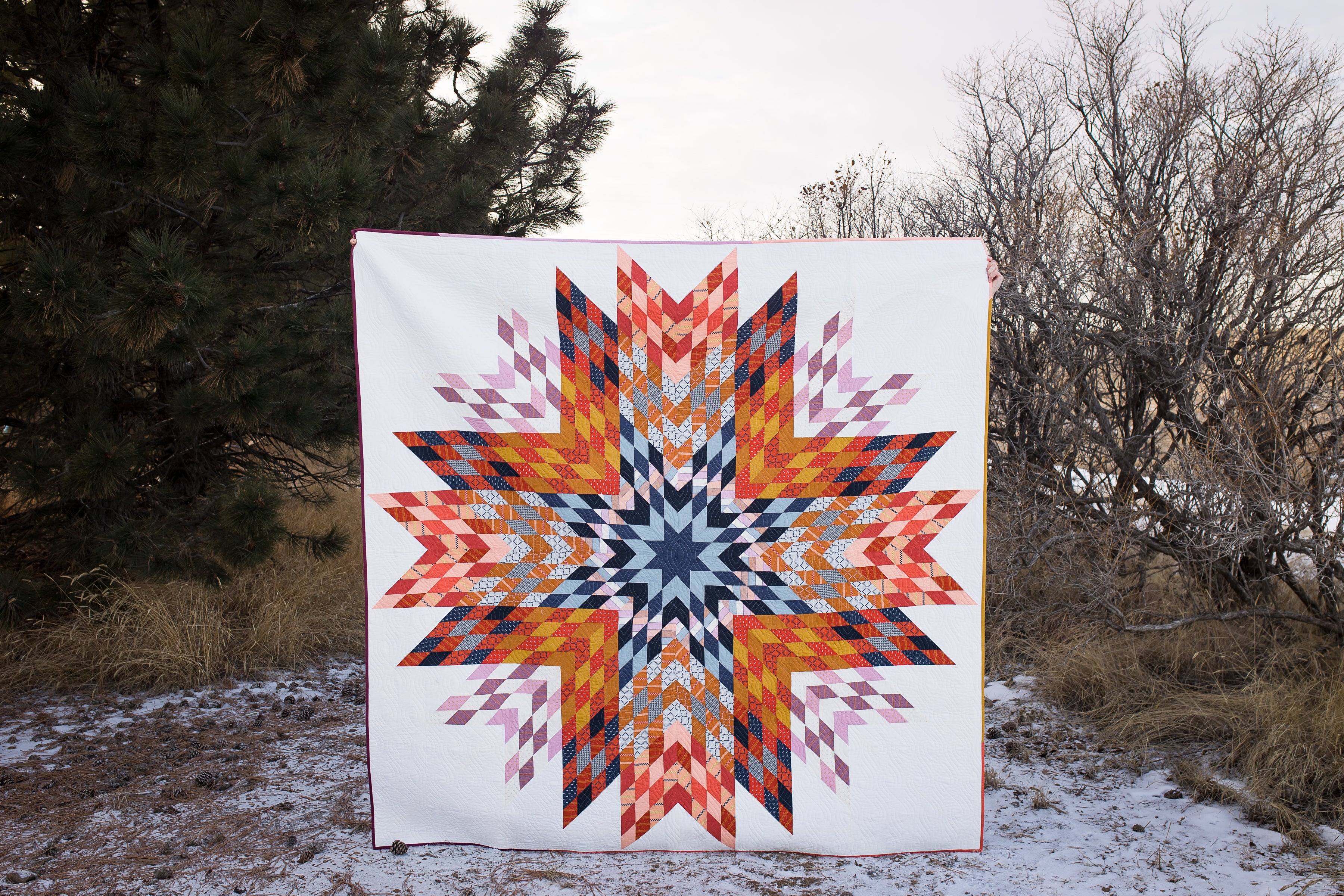 Big Sky Star Quilt Pattern - PDF