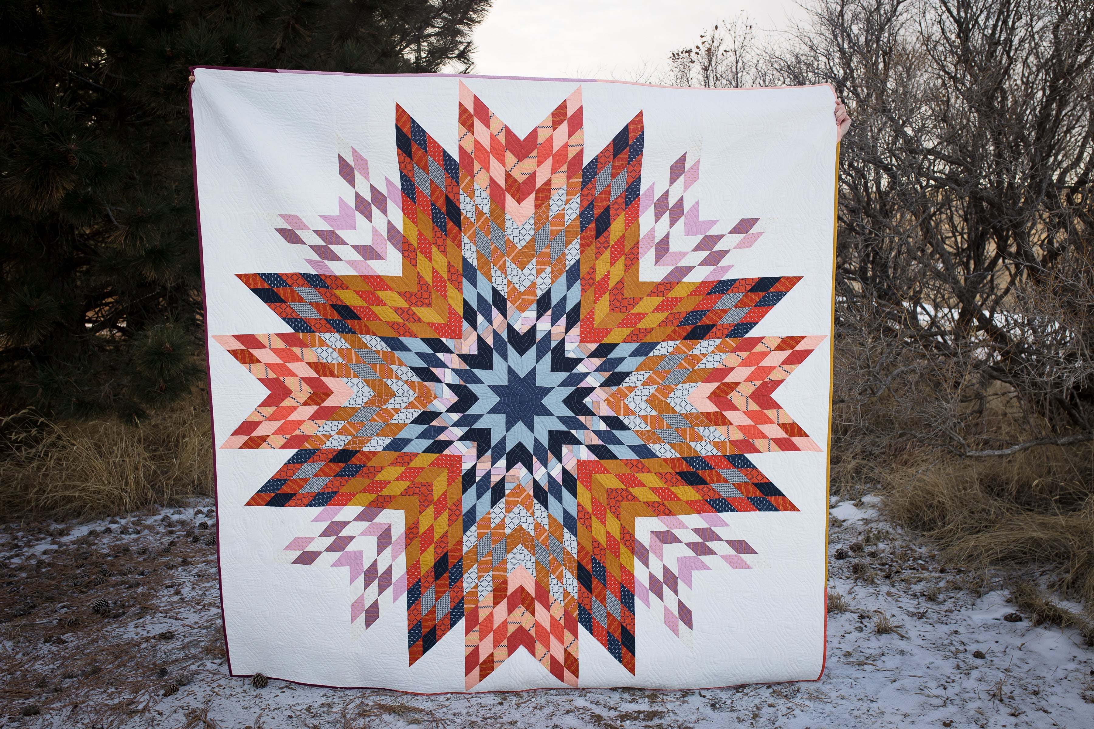 Big Sky Star Quilt Pattern - PRINTED
