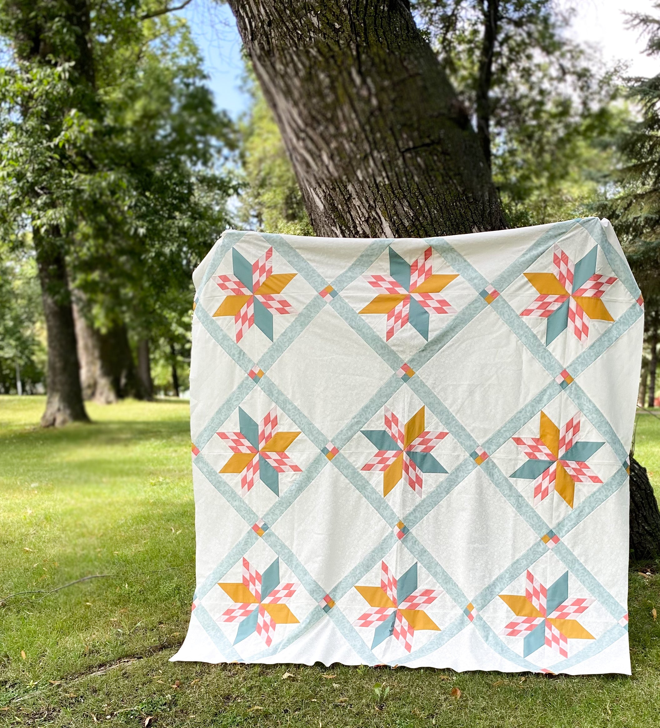Homeplace Star Quilt Pattern - PRINTED
