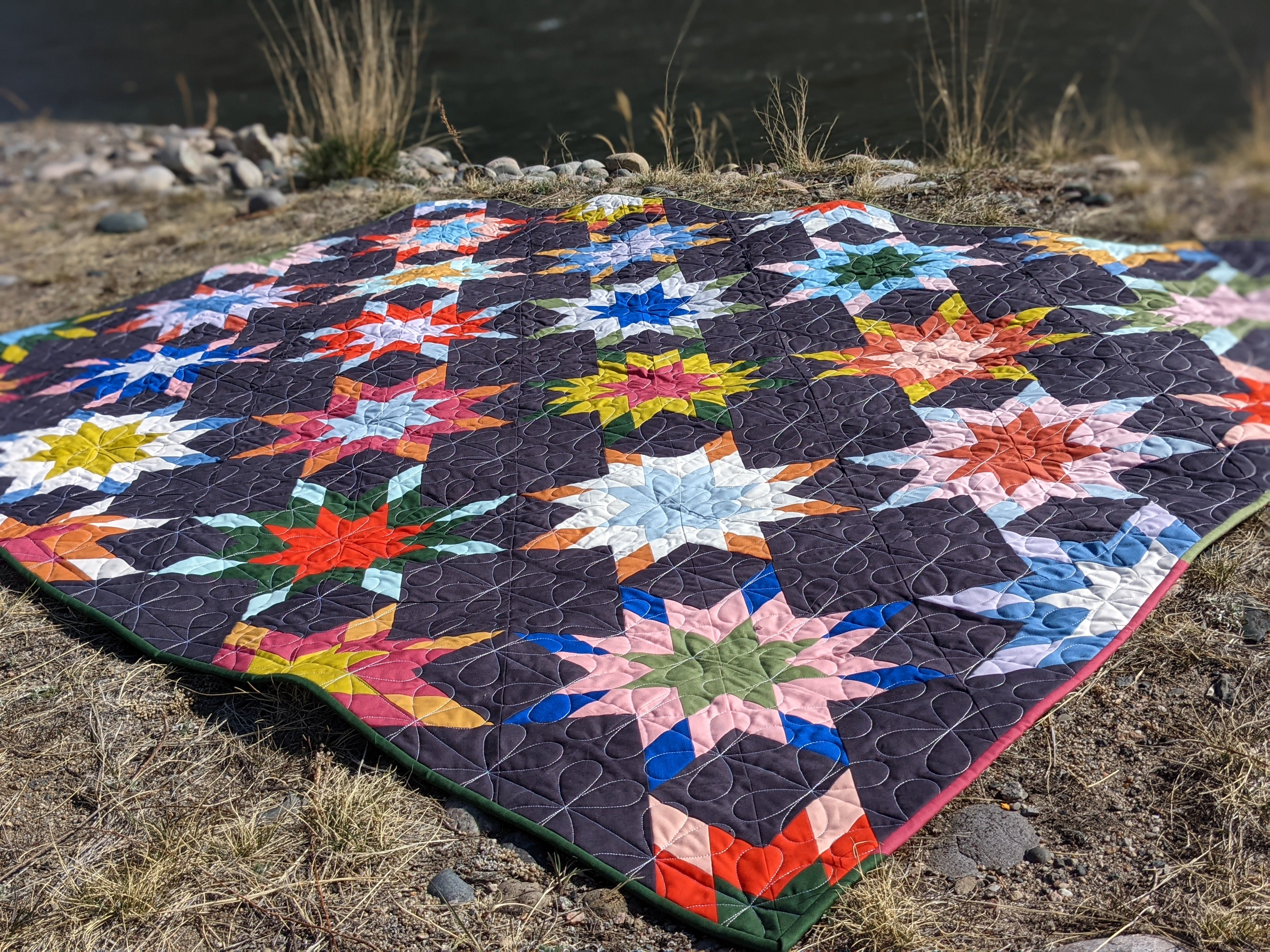 Not Alone Star Quilt Pattern - PDF