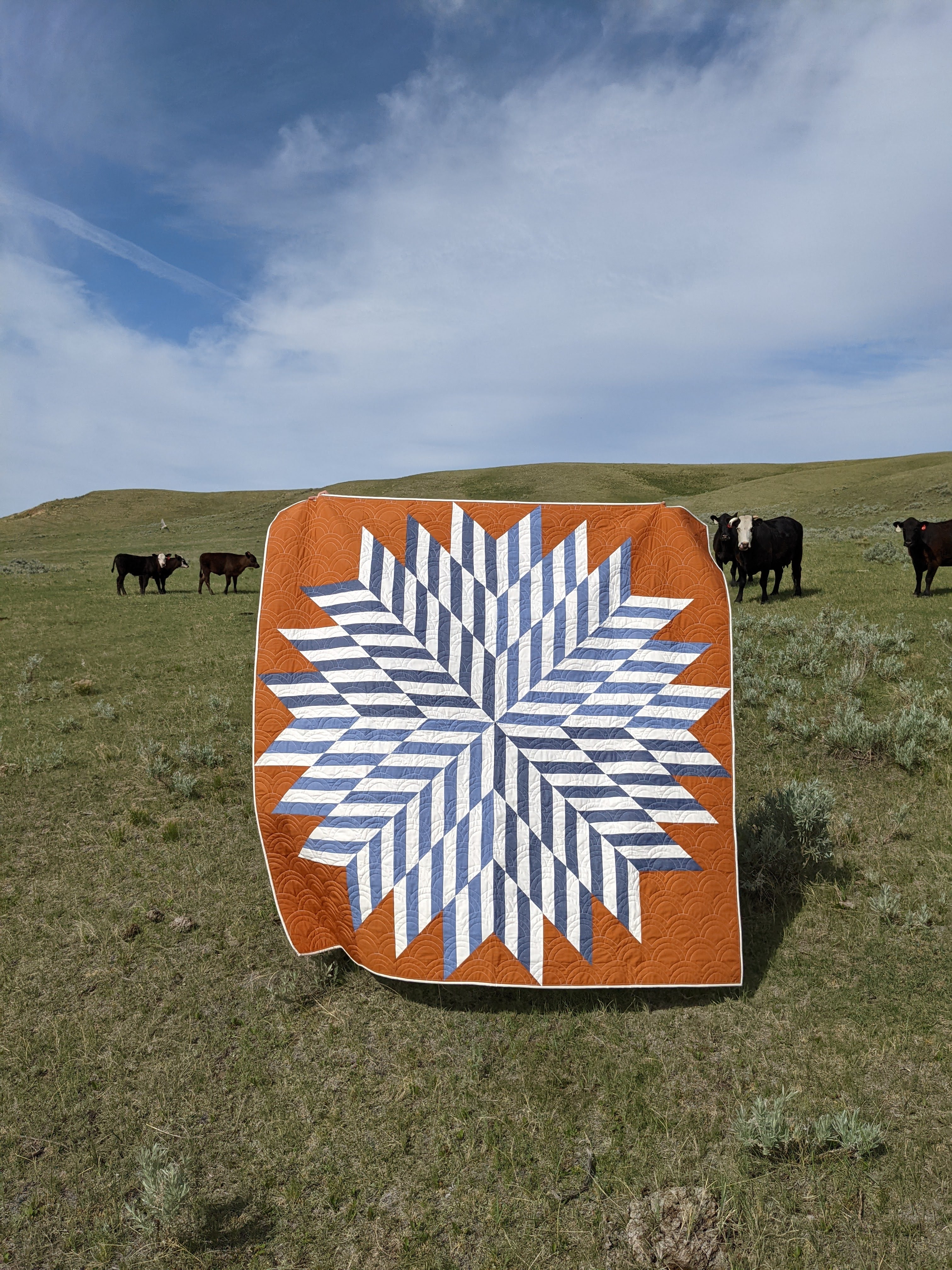 Commonwealth Star Quilt Pattern - PRINTED