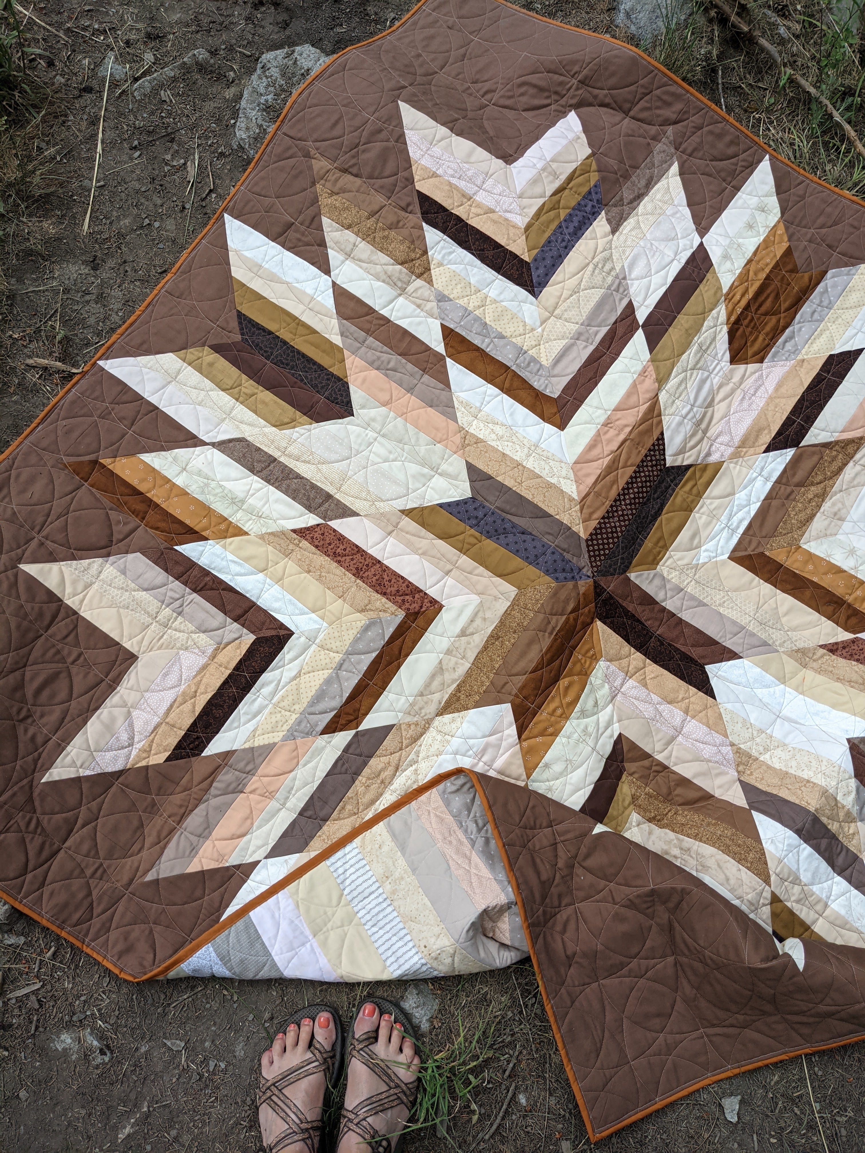 WHOLESALE - Commonwealth Star Quilt Pattern, Pack of 5 patterns