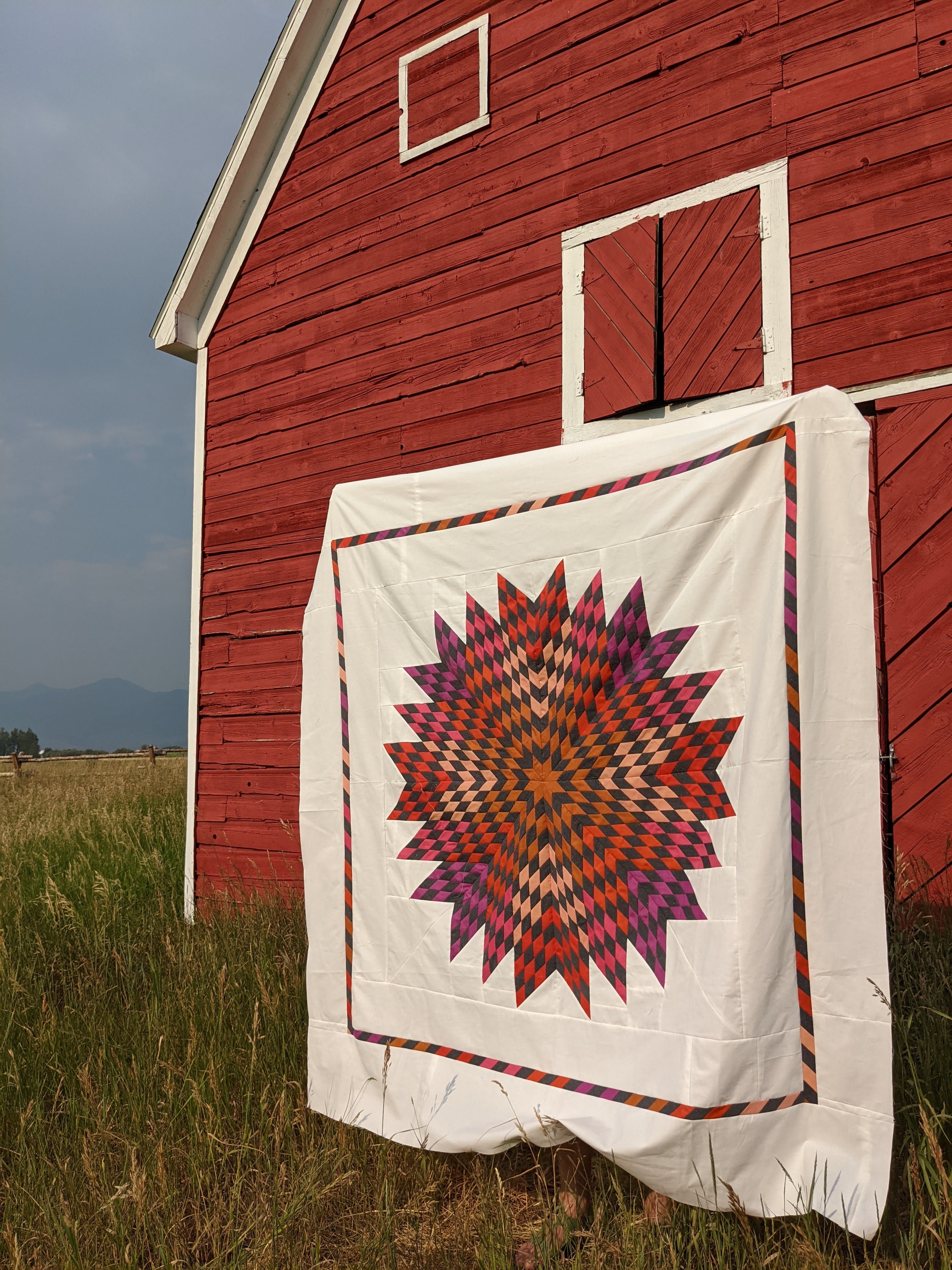 Little Big Sky Star Quilt Pattern - PDF