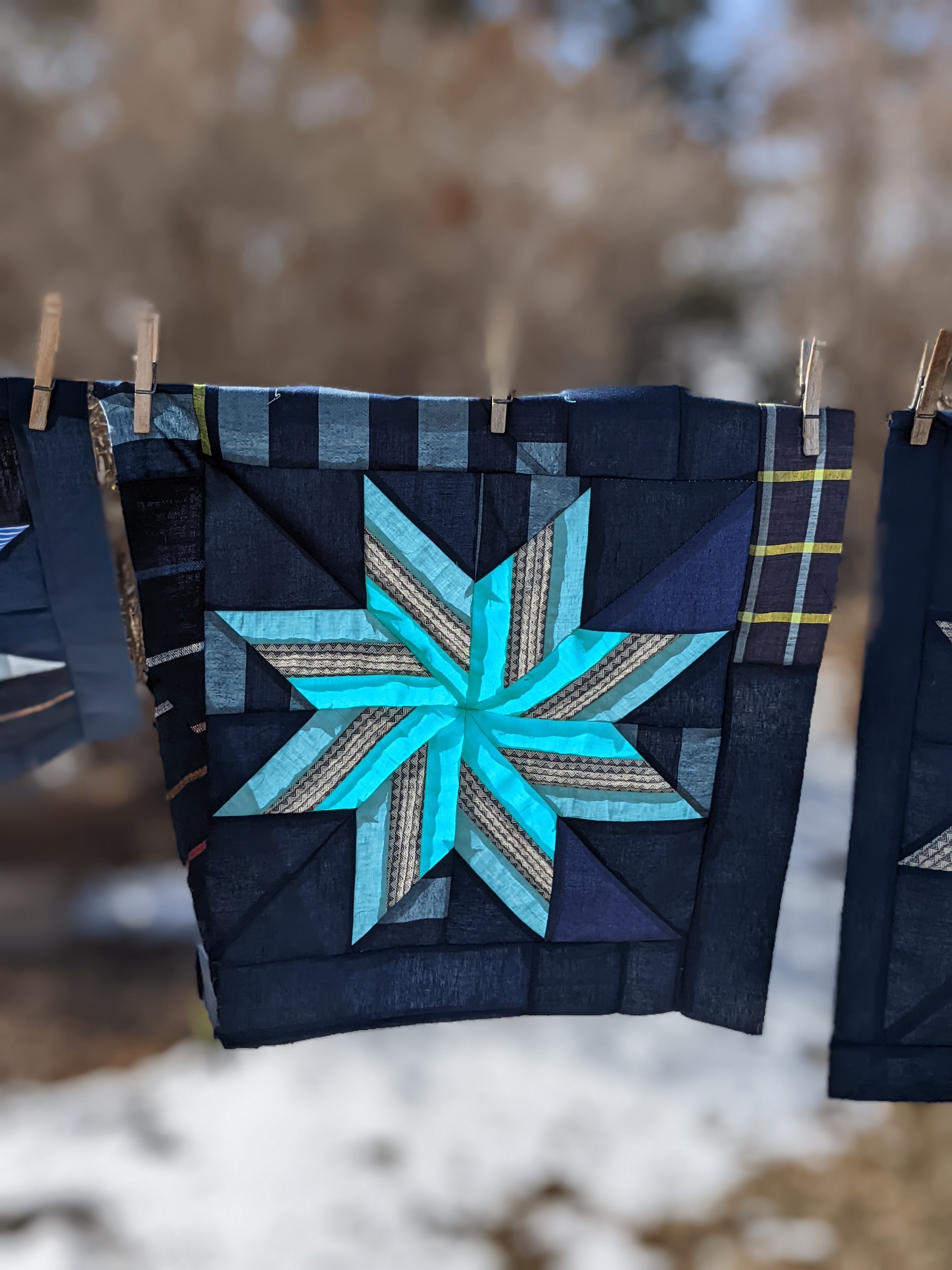Commonwealth Star Quilt Pattern PDF: Star Week version