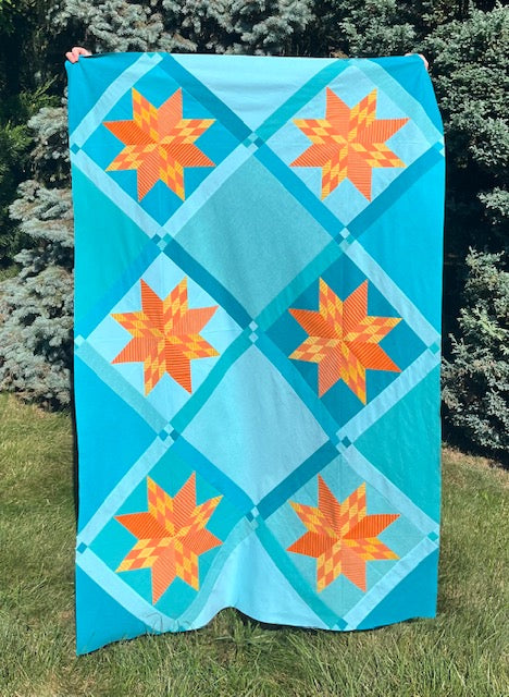 Homeplace Star Quilt Pattern - PRINTED