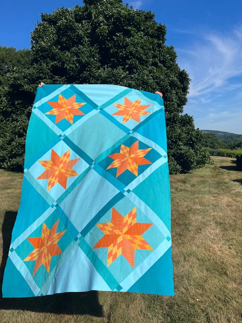 Homeplace Star Quilt Pattern - PDF