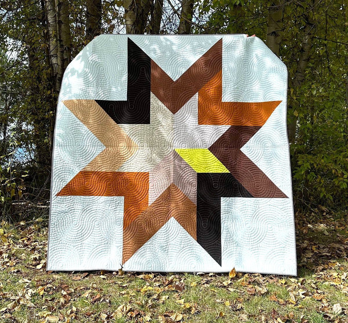 Trailing Pattern Trailing Star Quilt Pattern - PDF
