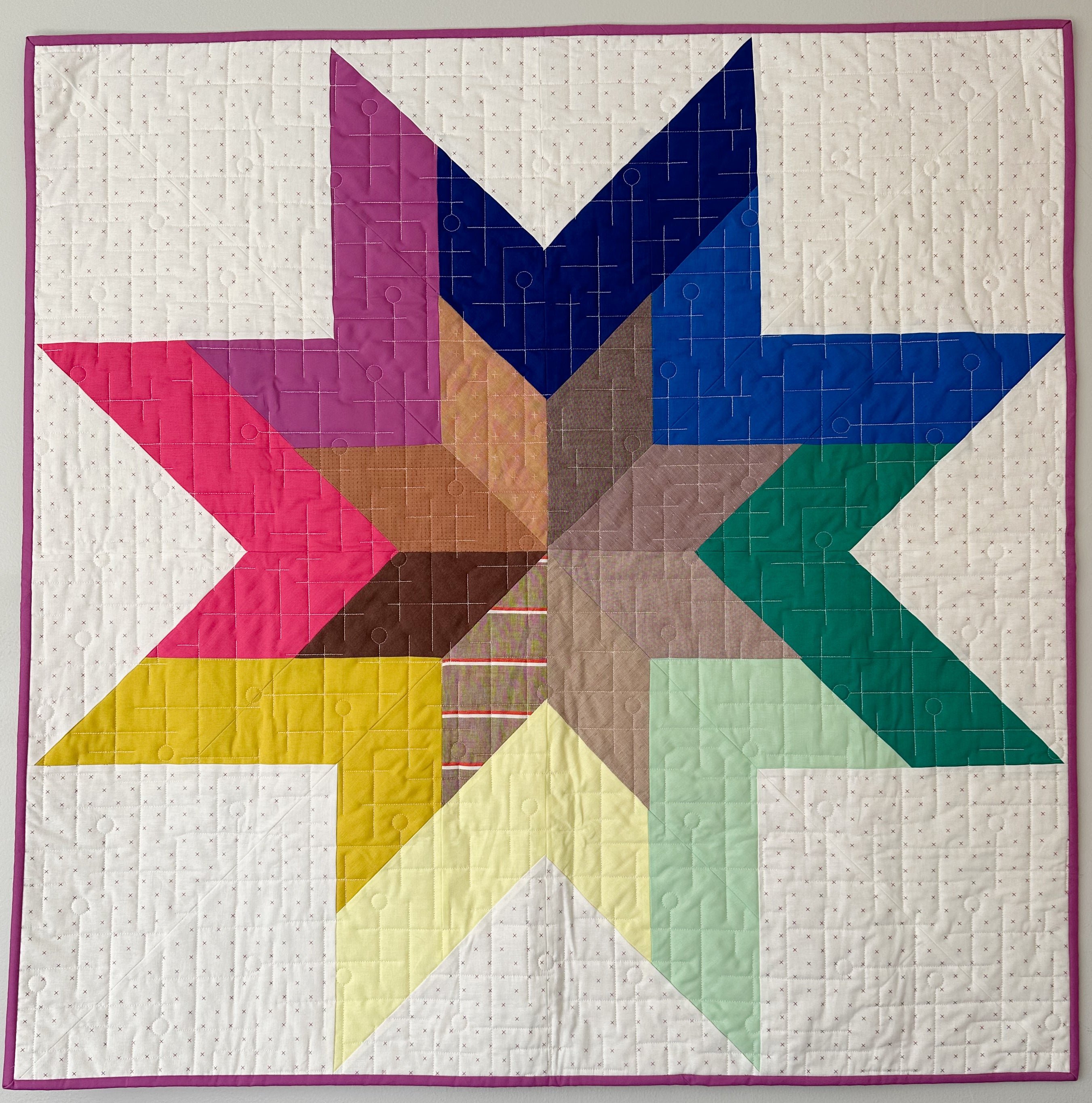 Trailing Star Quilt (Baby size)