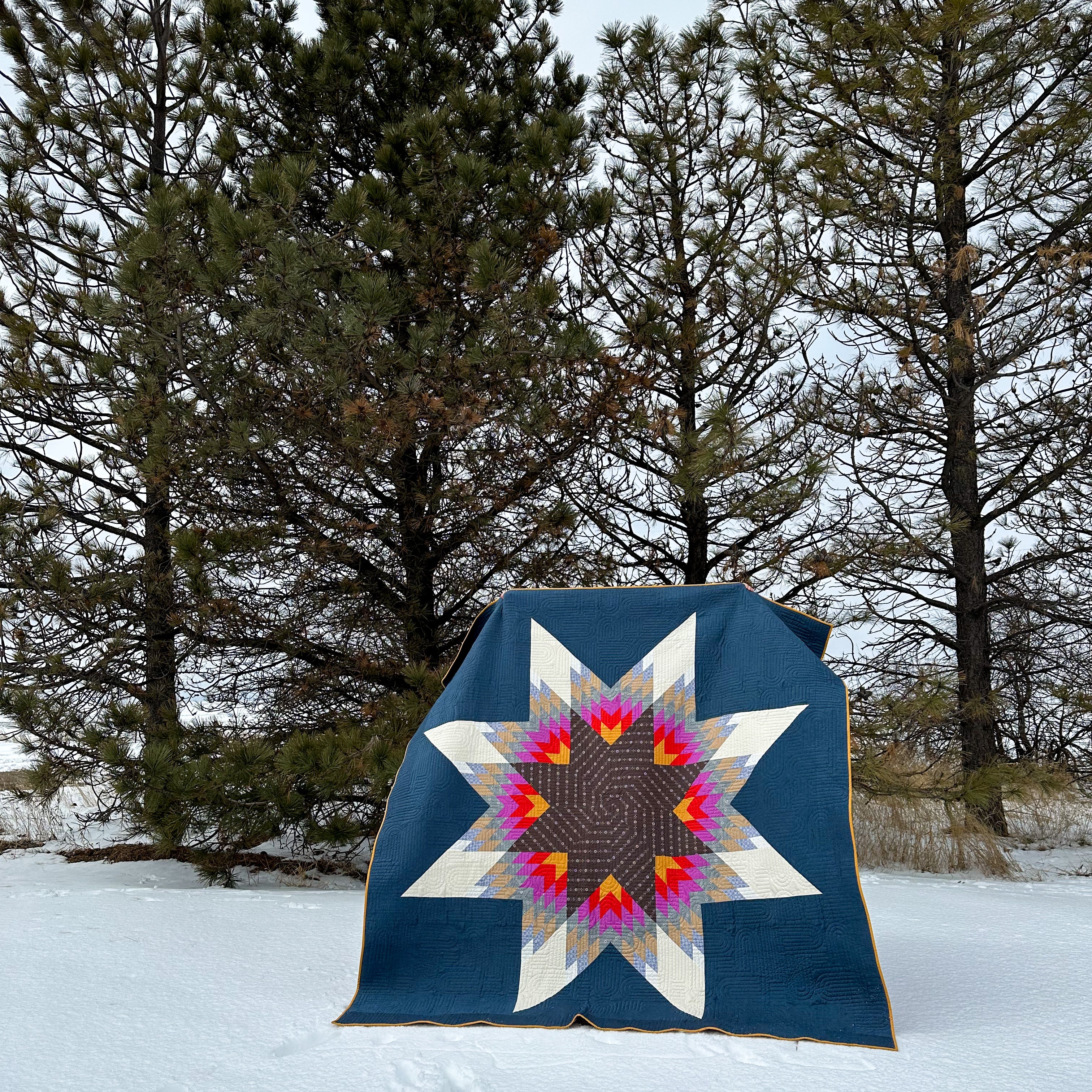 Camp Star Quilt Kit (Large Throw)